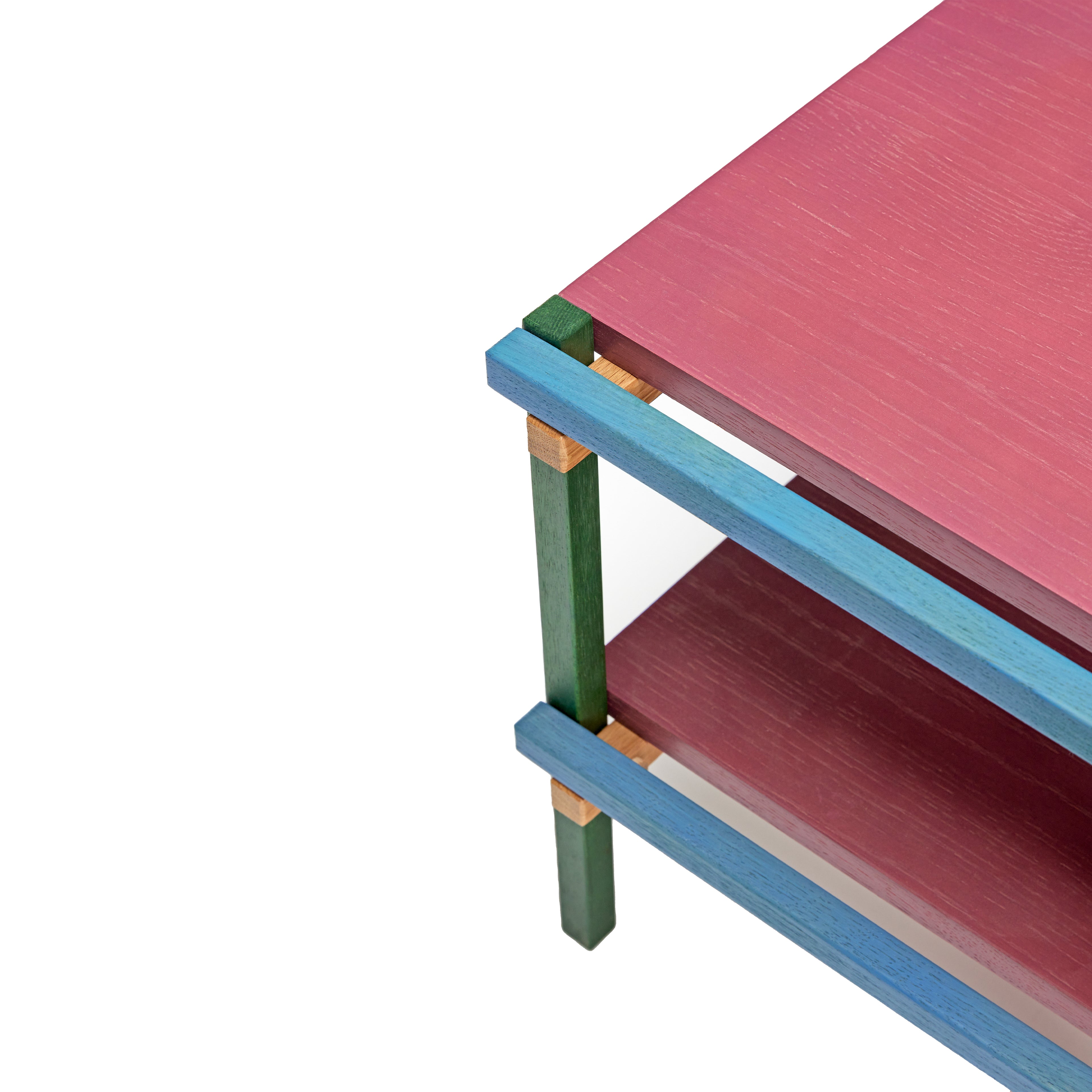 Multikolor -Crayon Side Table - 40x40xh40cm