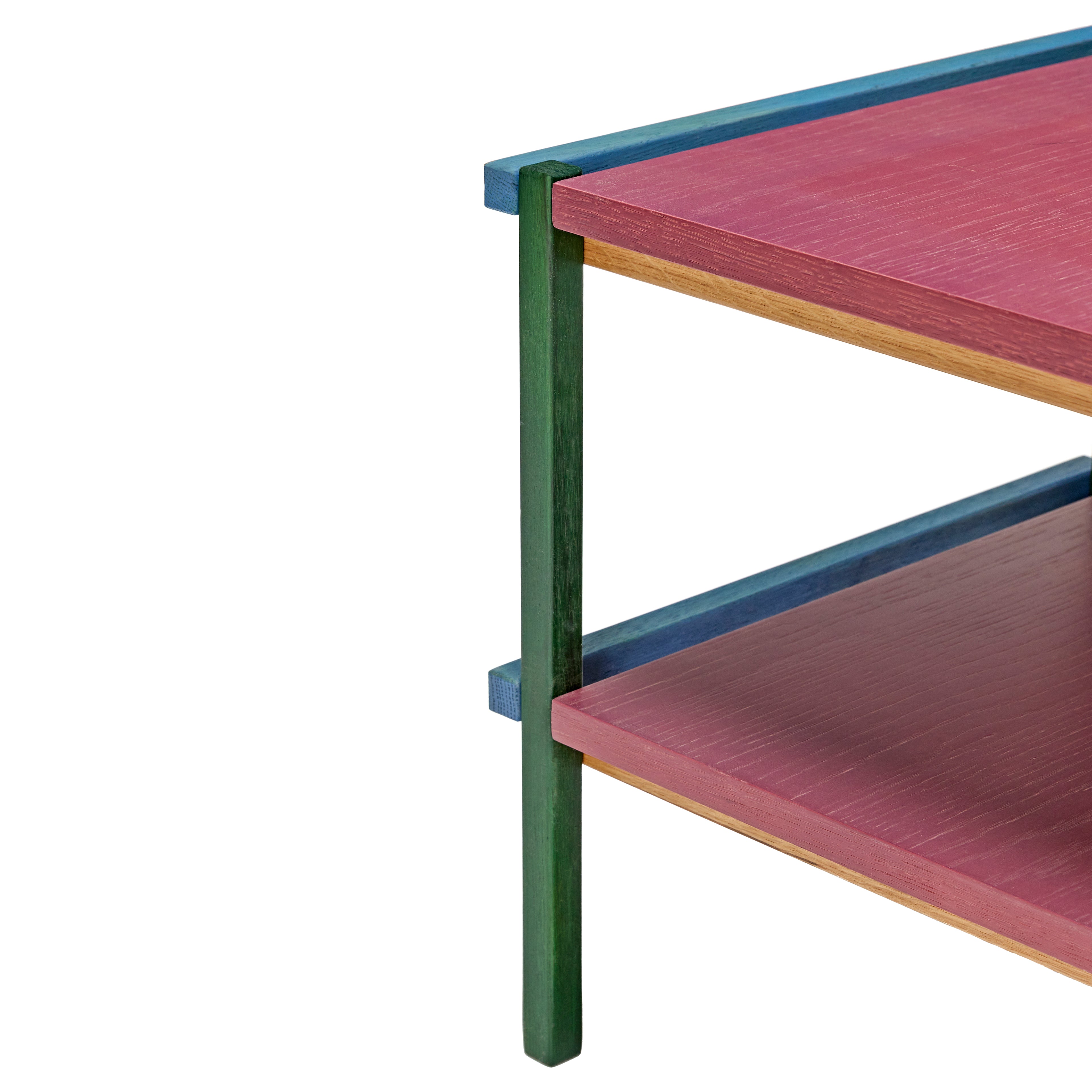 Multikolor -Crayon Side Table - 40x40xh40cm