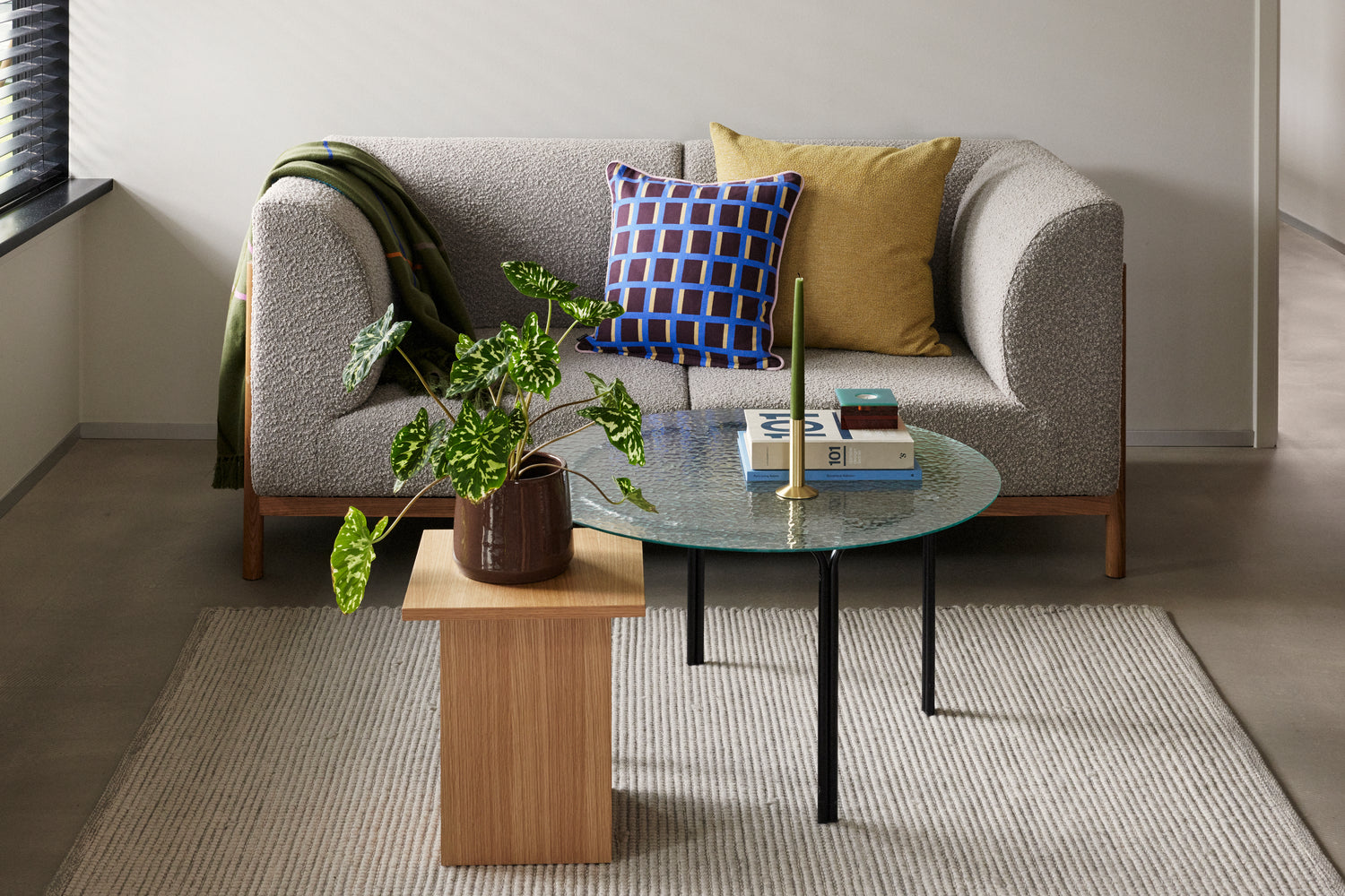 Orbit Couchtisch Schwarz - ø80xh45cm