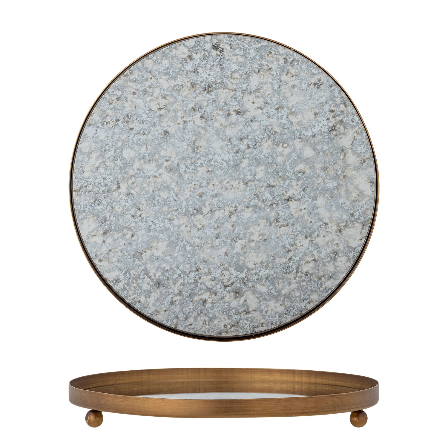 Bloomingville Glacier Mode, Gold, Metall, Glas