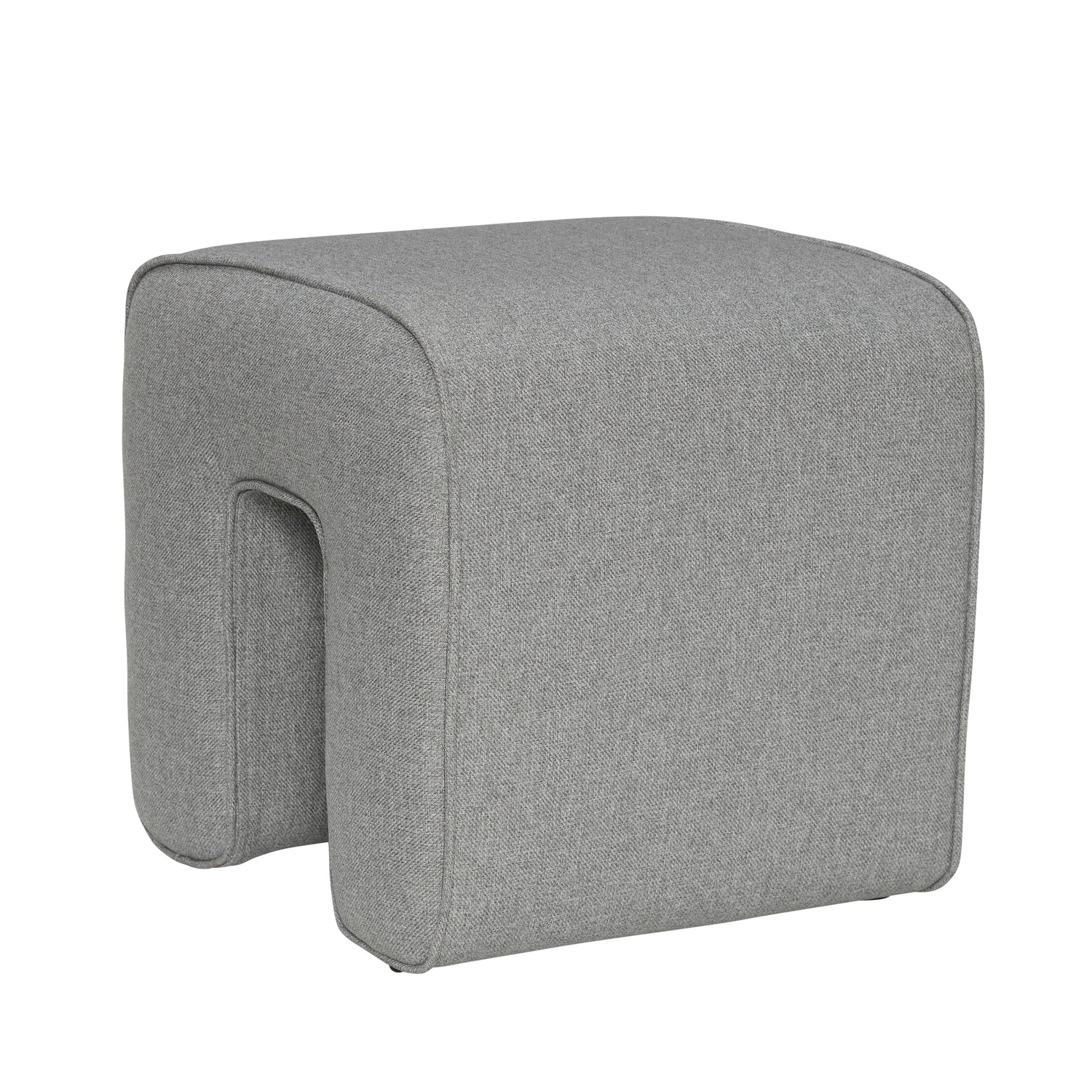 Skulptur puf grau - 45x45xh47cm