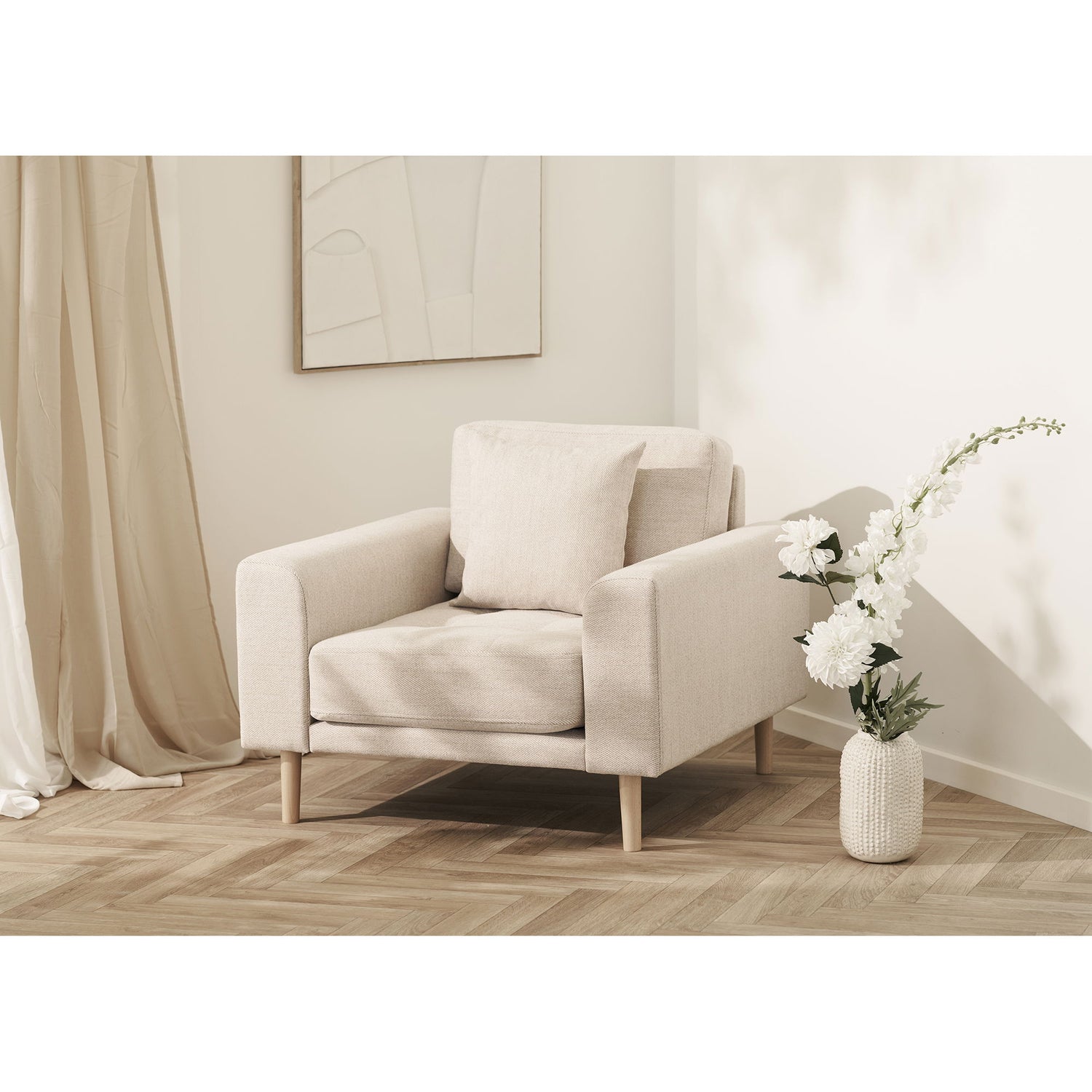 LIDO LOUNGE STUHR - Lounge Stuhl, Sand, HN1050