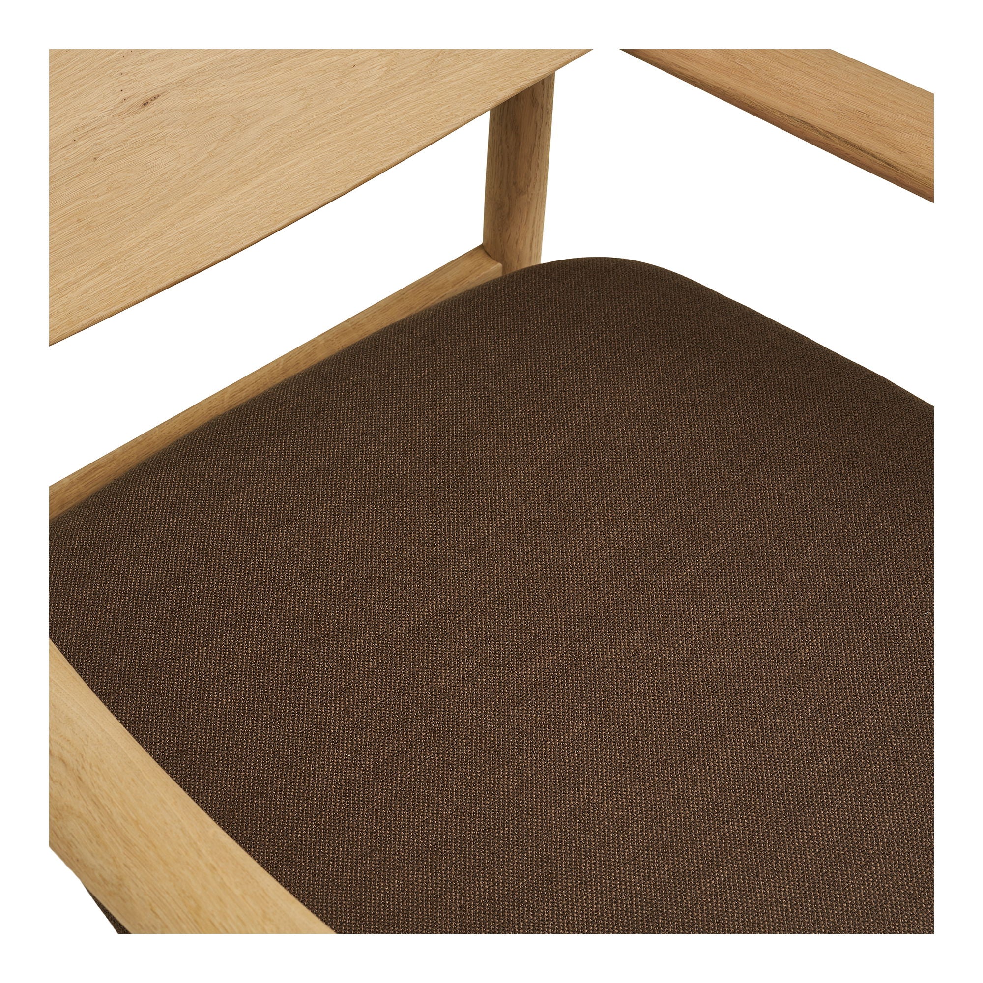 Olvera Set - Lounge Stuhl und Footstool, Nature/Brown HN1084