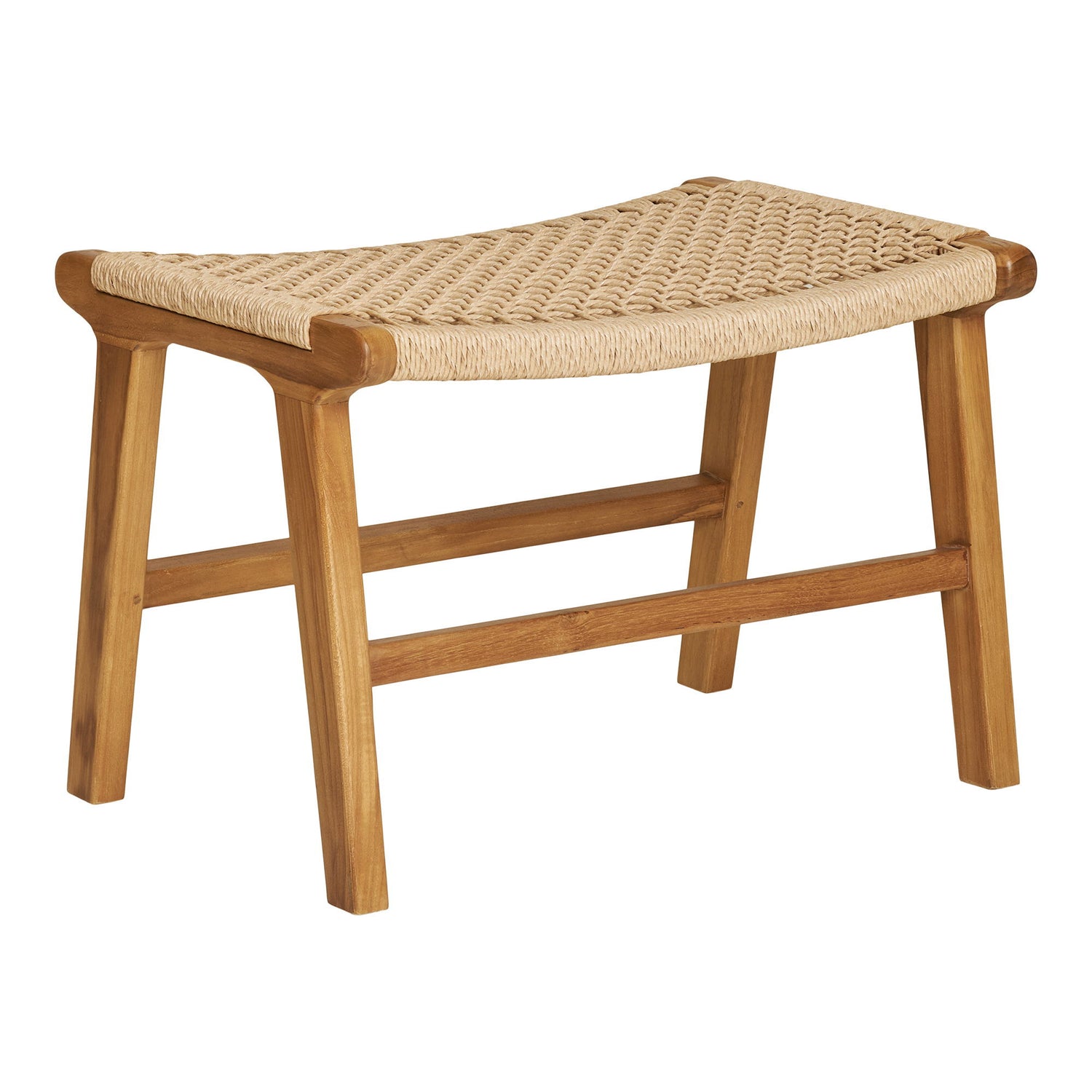Derby -Set - Lounge Stuhl und Stuhl, Teaks/Pe Rattan, Nature