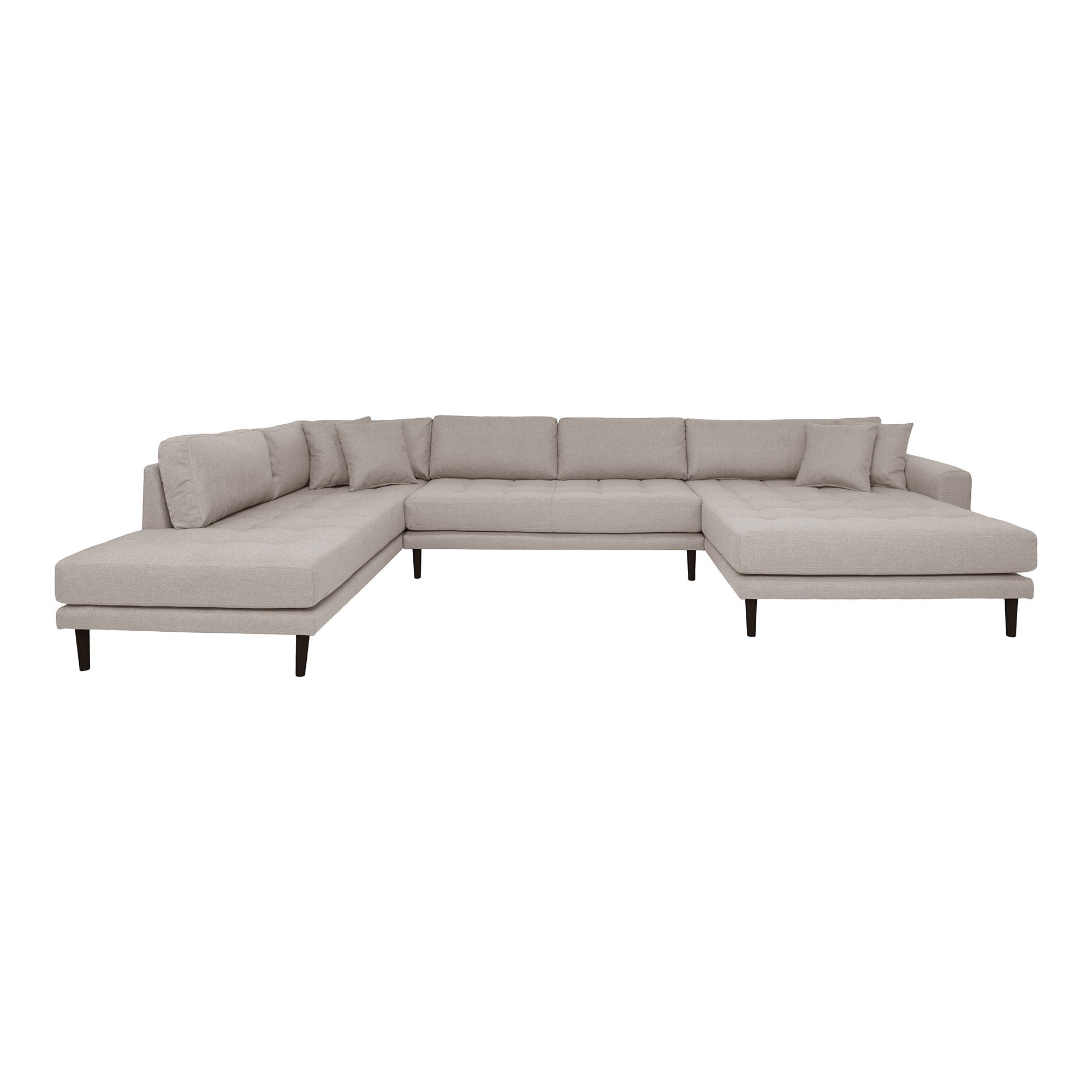 Lido U-Sofa mit offenem Ende - U-Sofa mit offenem Ende