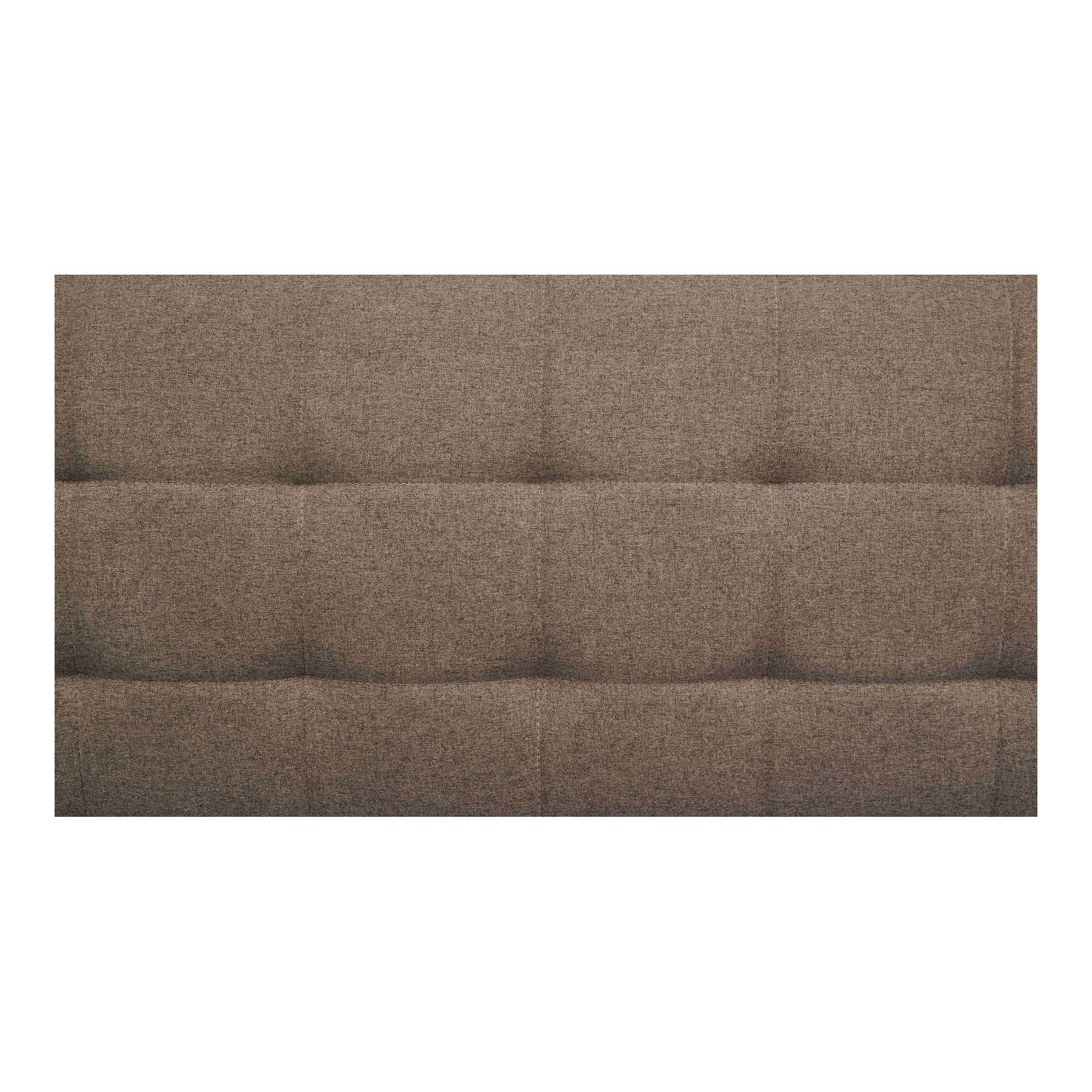 Milton Sofa Bett - Sofa Bett mit Lagerung, braune, schwarze Beine HN1089