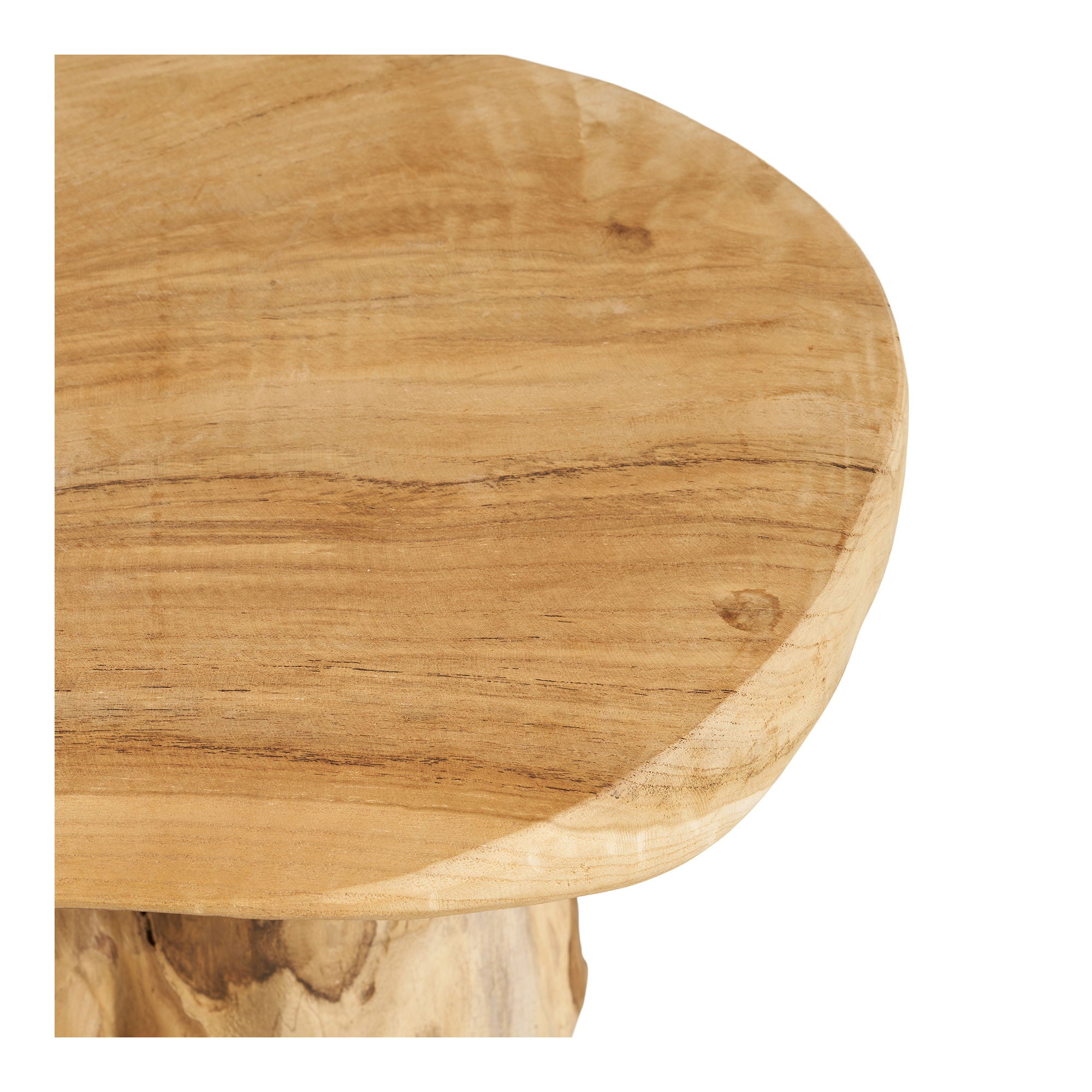 Palena Side Table - Beistelltisch, Teak, Natur Ø40x45 cm