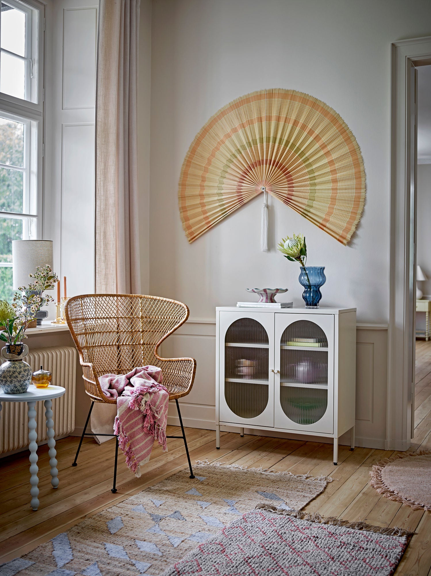 Bloomingville Salino Side Table, Blau, Mann