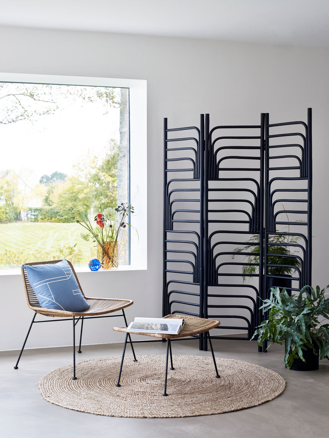 Juteteppich Ø150 cm