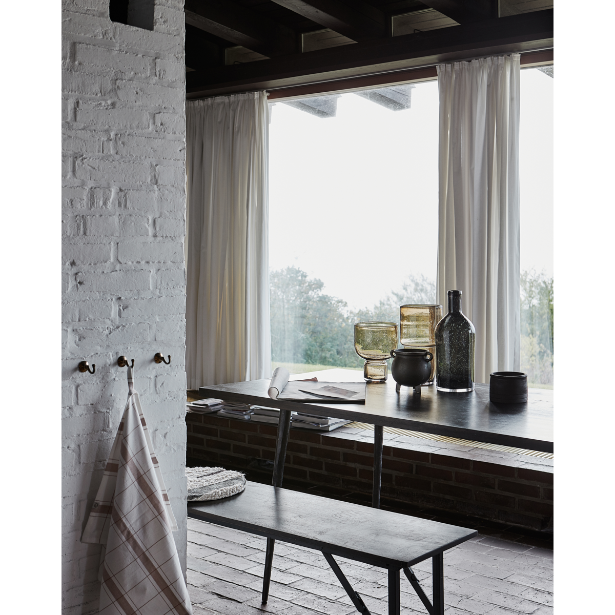 Vase, Hdfarida, Brown