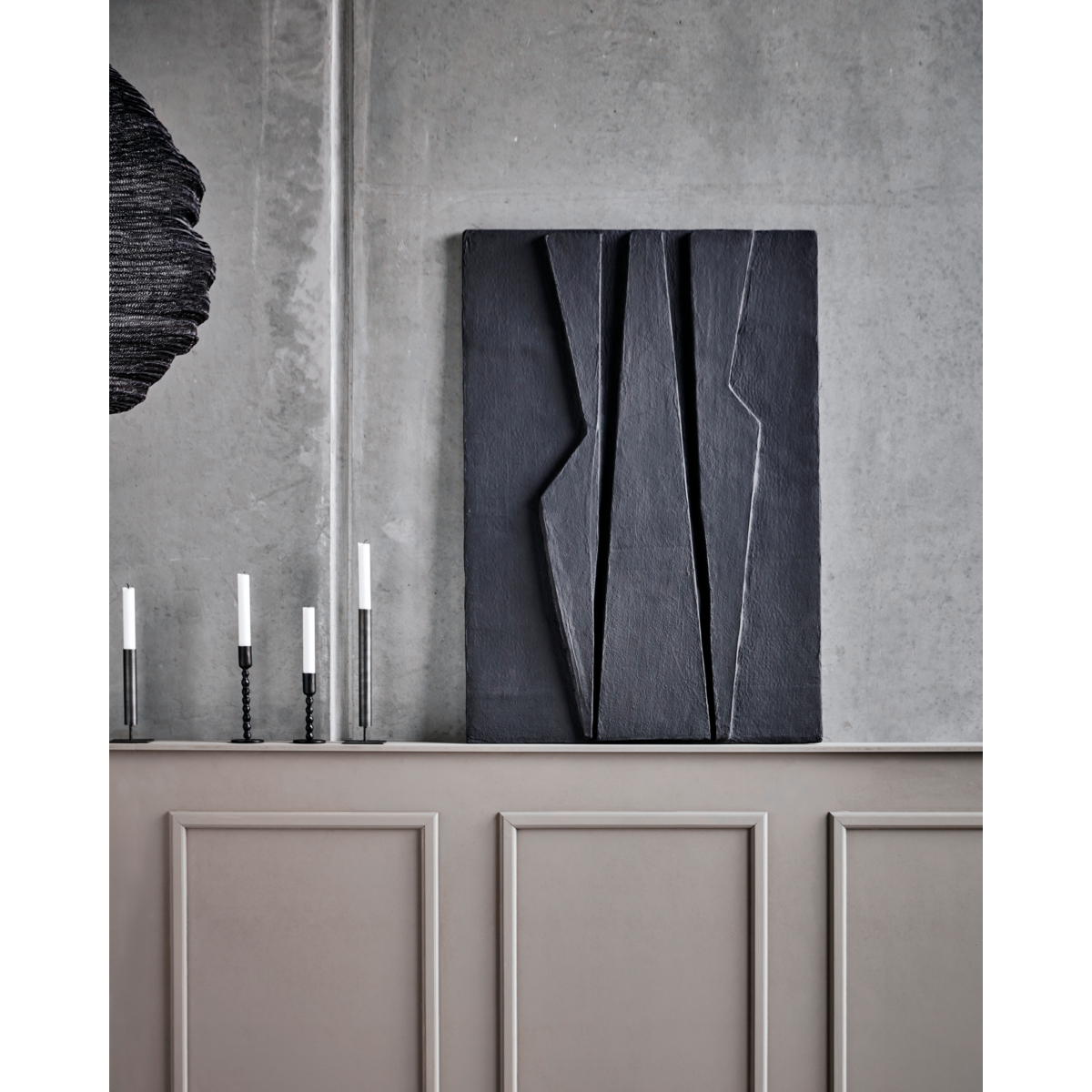 Wandkunst, Hdmachie, Mat Black