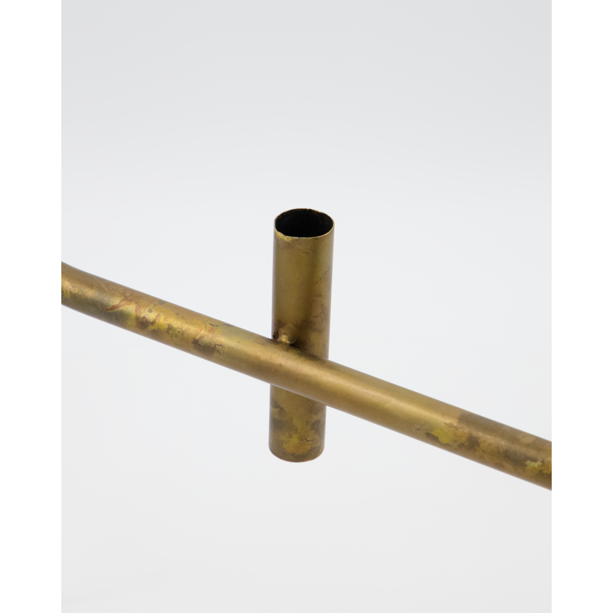 Candlestick, Hdmaxi, Antique Messing Finish