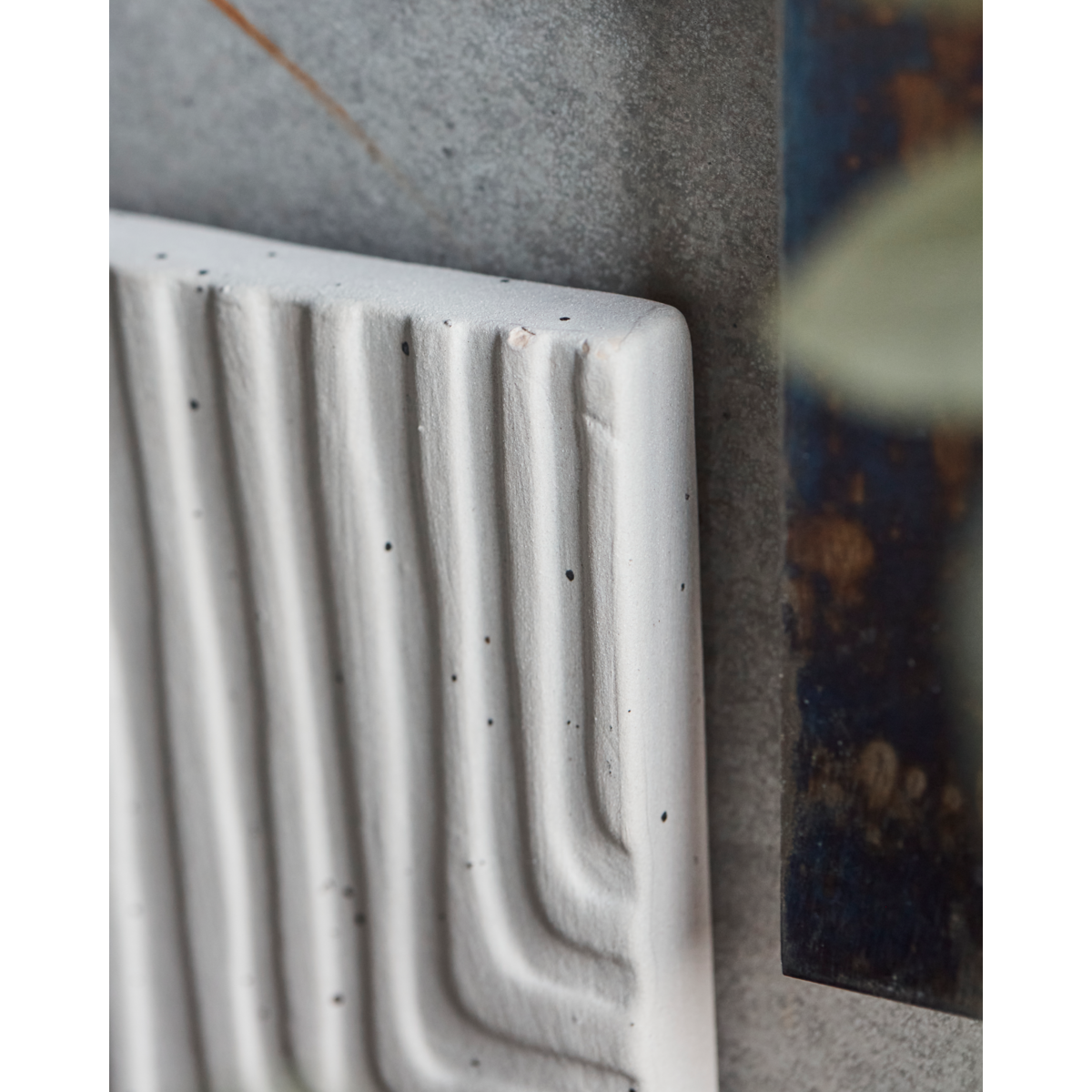 Wandkunst, Hdmaybe, rohes Weiß