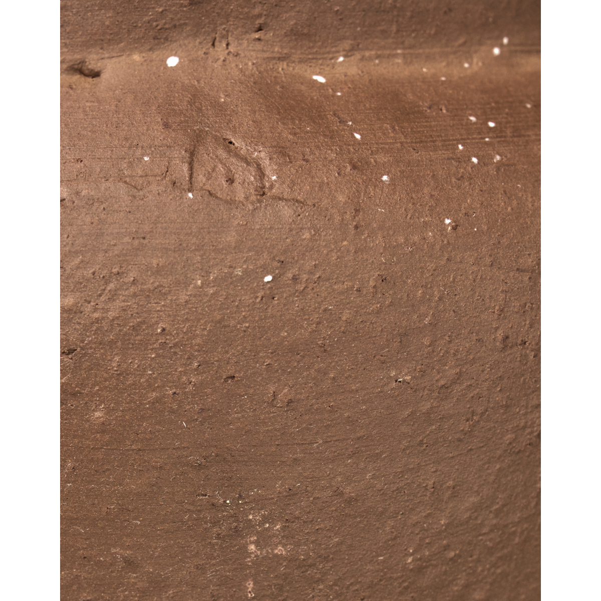 Kräutertopf, Hdterra, antikes Braun