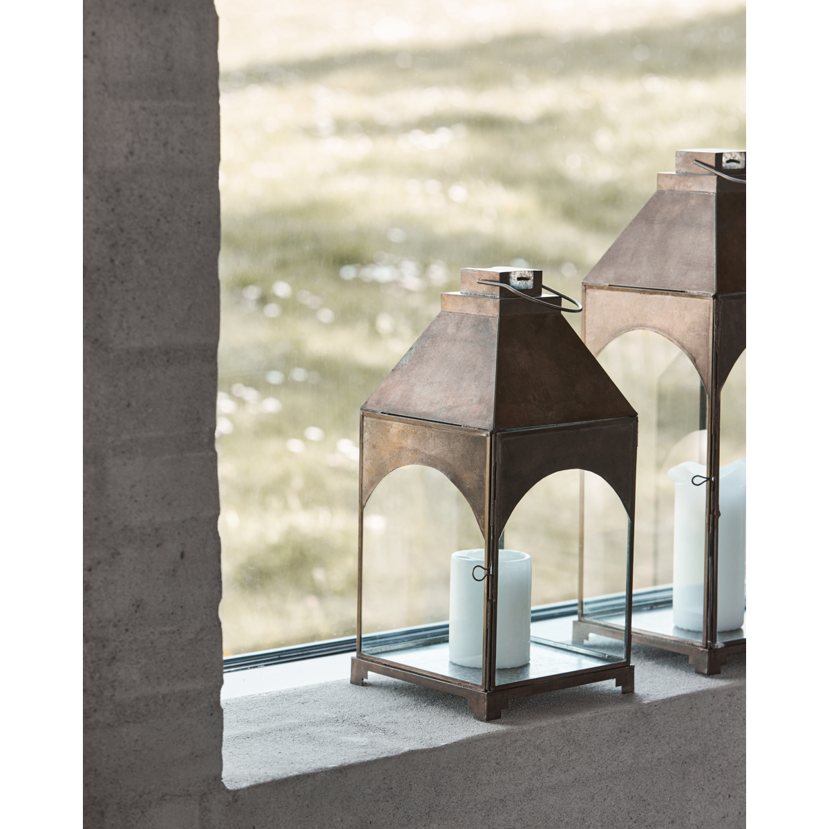 Laternen, Hdarch, antikes Messing