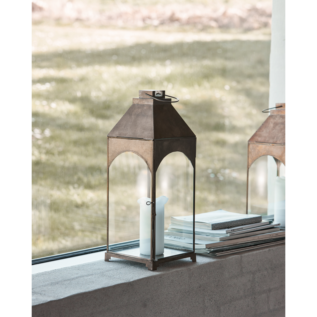 Laternen, Hdarch, antikes Messing