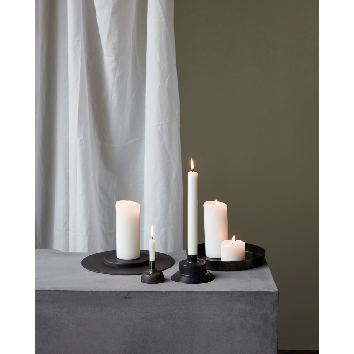 Tablett, Hdella, antikes Braun