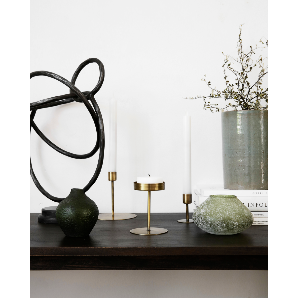 Candlestick, Hanit, antikes Messing