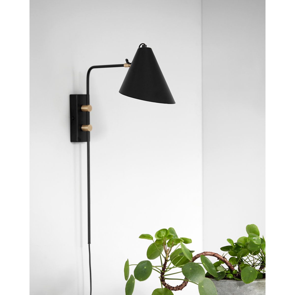Wandlampe, HDClub, schwarz