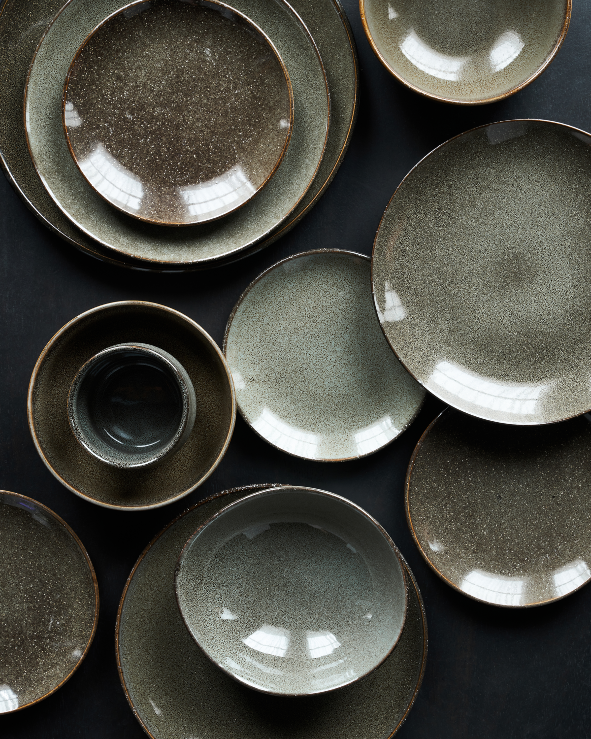 Kuchenteller, HDLake, Grün