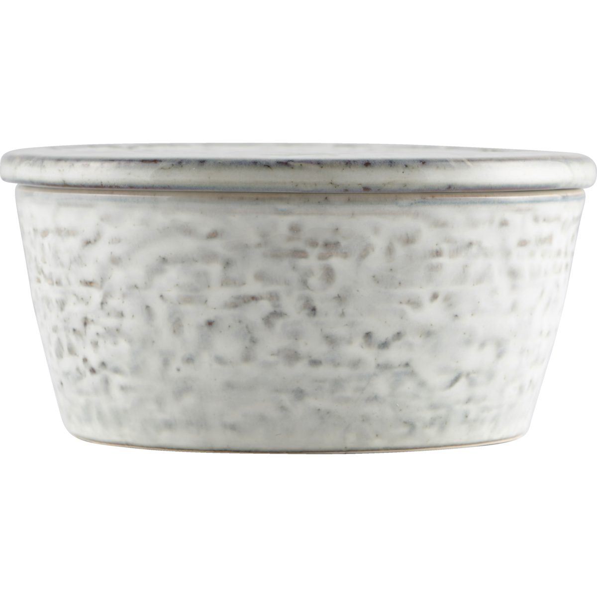 Lagerung mit Deckel, rustikal, grau;