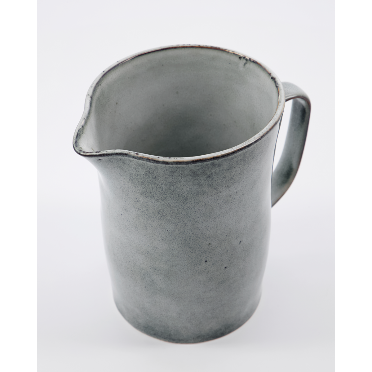 Pitcher, Hdrustic, Grau; Blau