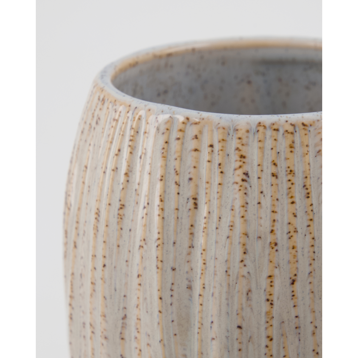 Zahnbürstenhalter, Hddeco, rohes Weiß