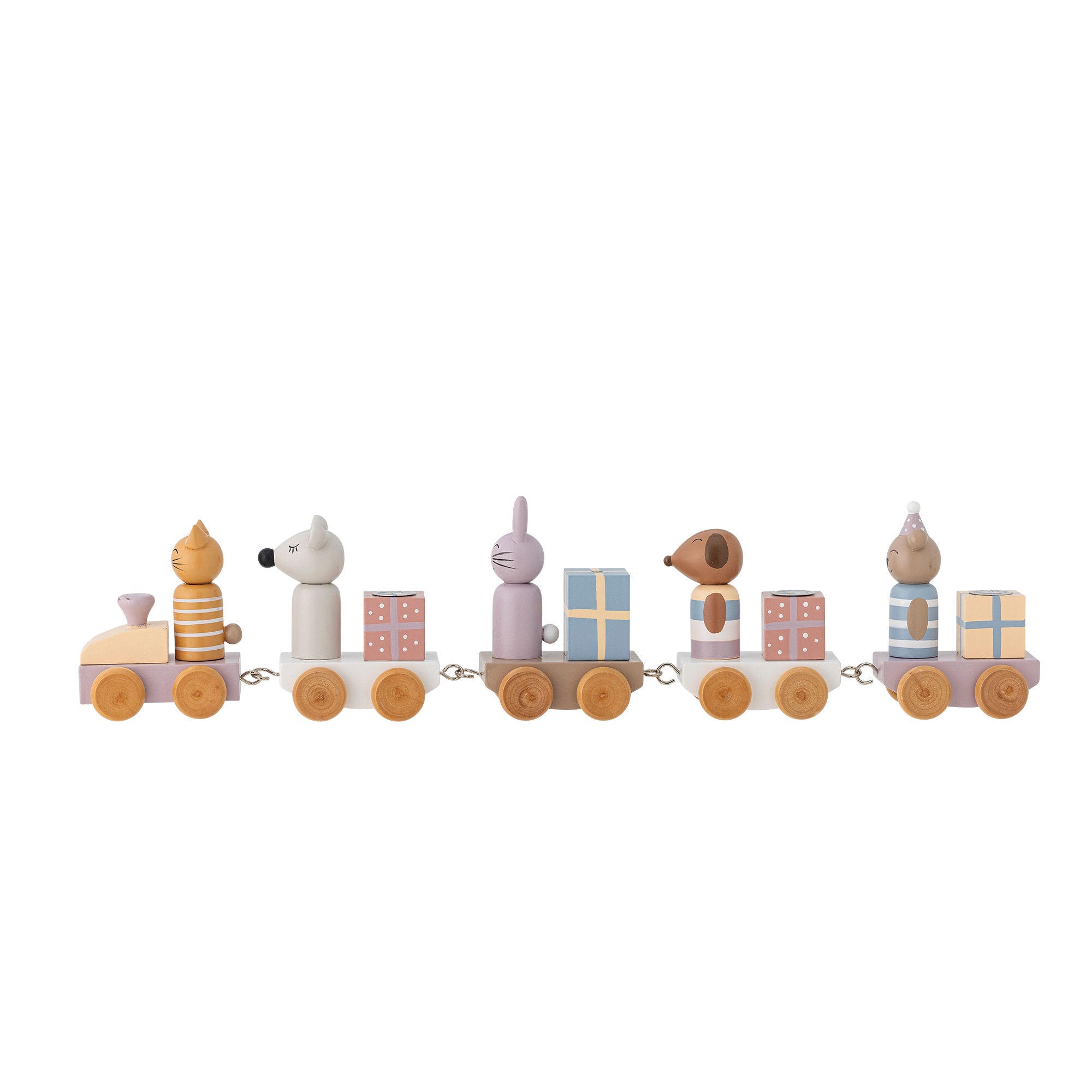 Bloomingville Mini Junaid Geburtstagdekoration, Rosa, FSC®100%, MDF