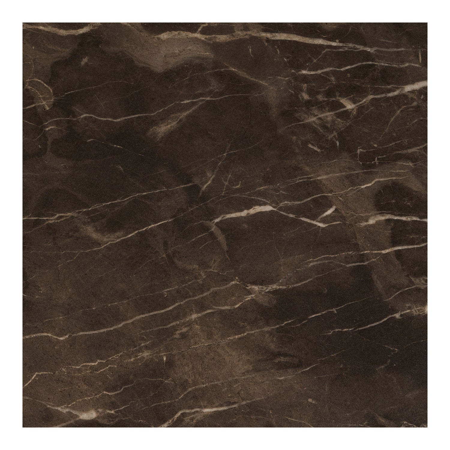 Prager Couchtisch - Couchtisch, Marmor -Look, braun 60x80x40 cm