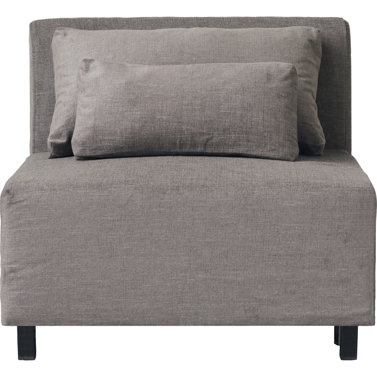 Sofa, Mittelabteilung, Hdhazel -Nacht, grau; Braun