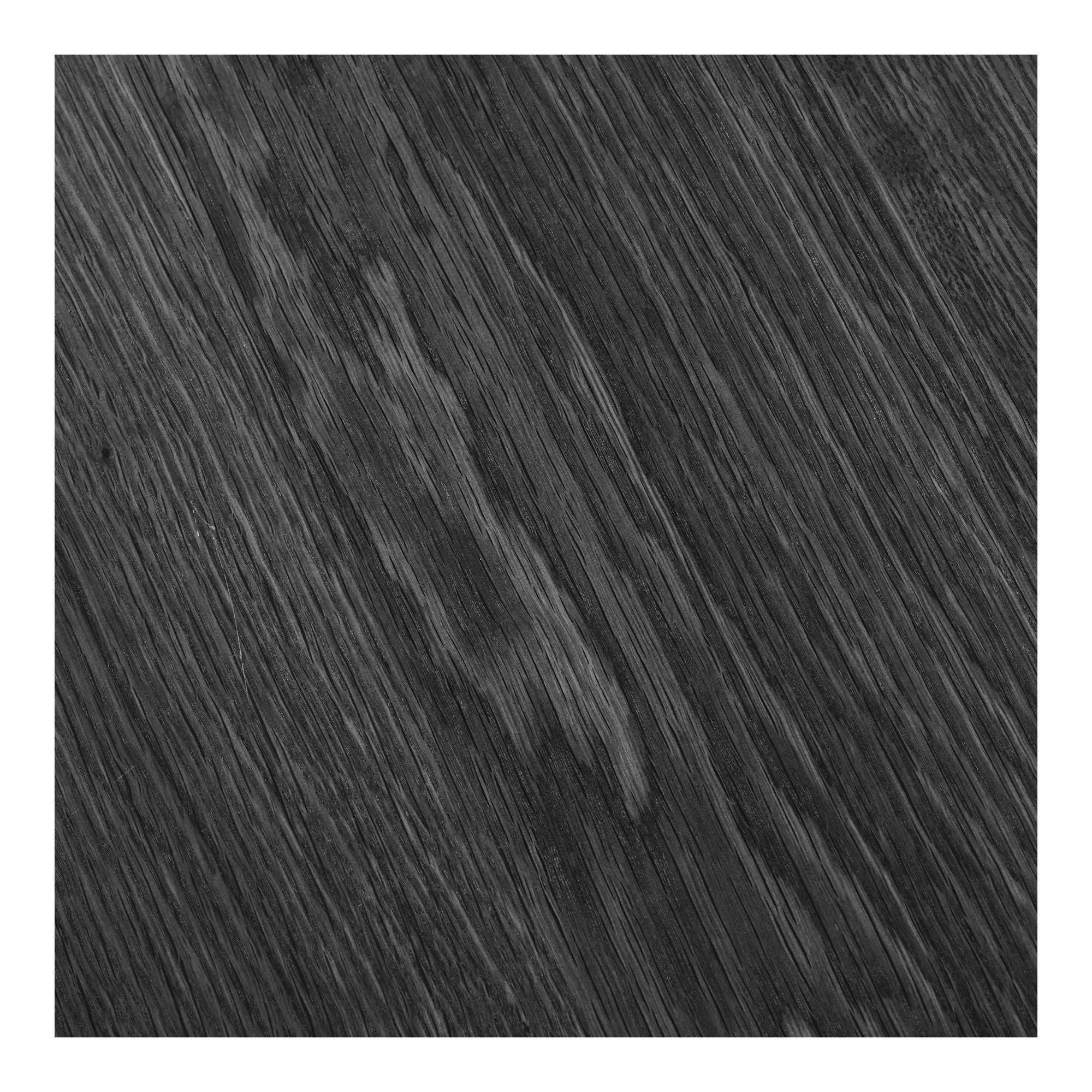 Osaka Esstisch - Esstisch, Eichenfurnier, schwarz, inkl. zwei zusätzliche Platten ø120x120-160-200x75 cm