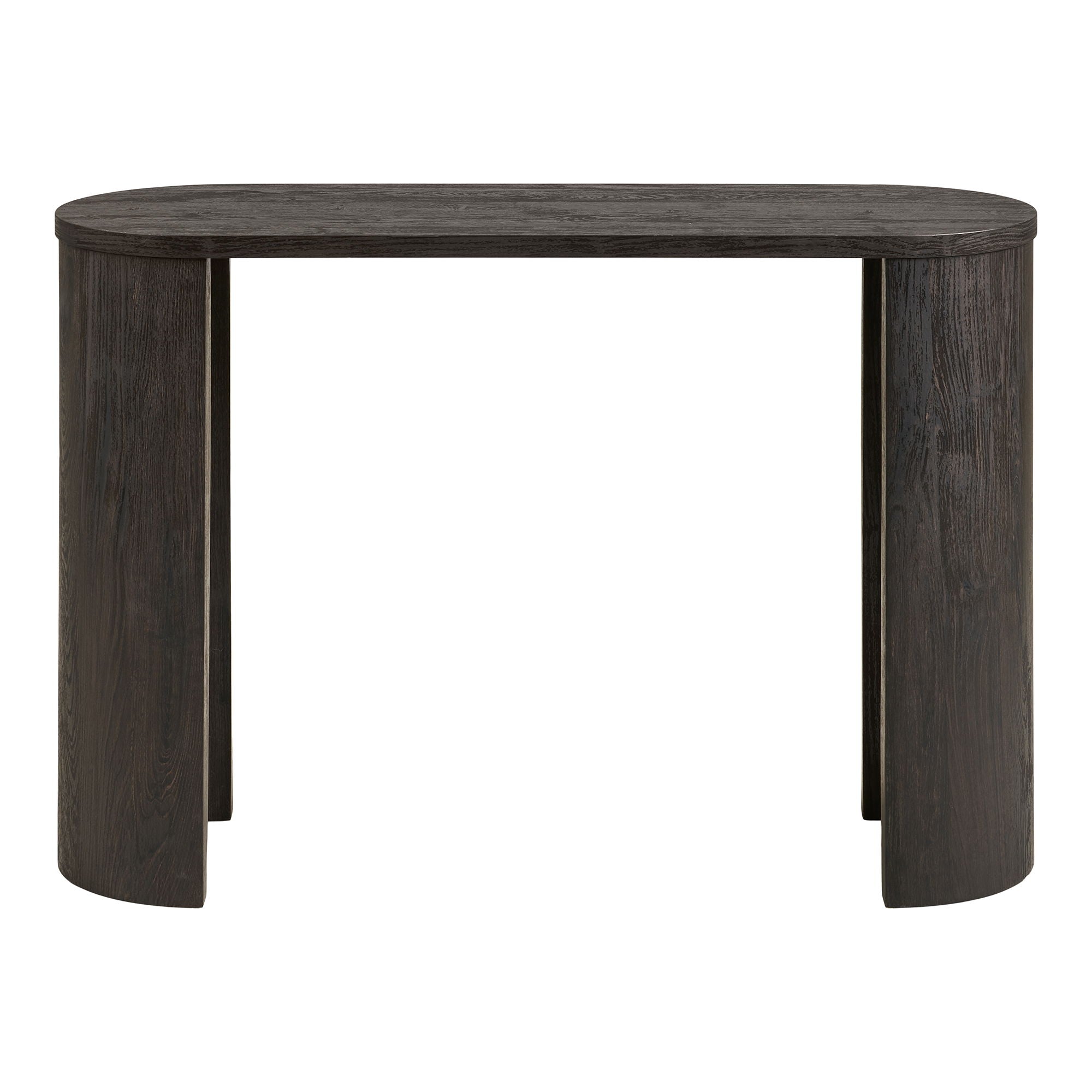 Bibione -Konsolentabelle - Konsolentabelle, dunkelbraun 38x114x75 cm
