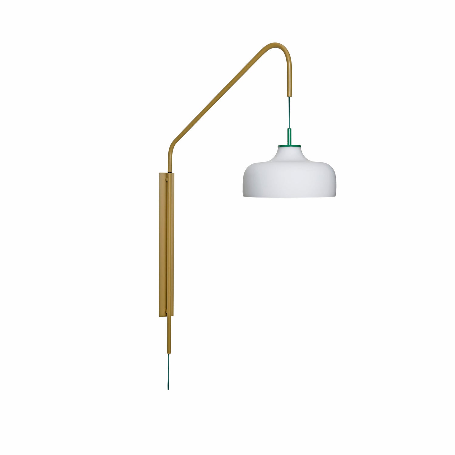 Stromwandlampe Grün - 71x30xh111cm, E27