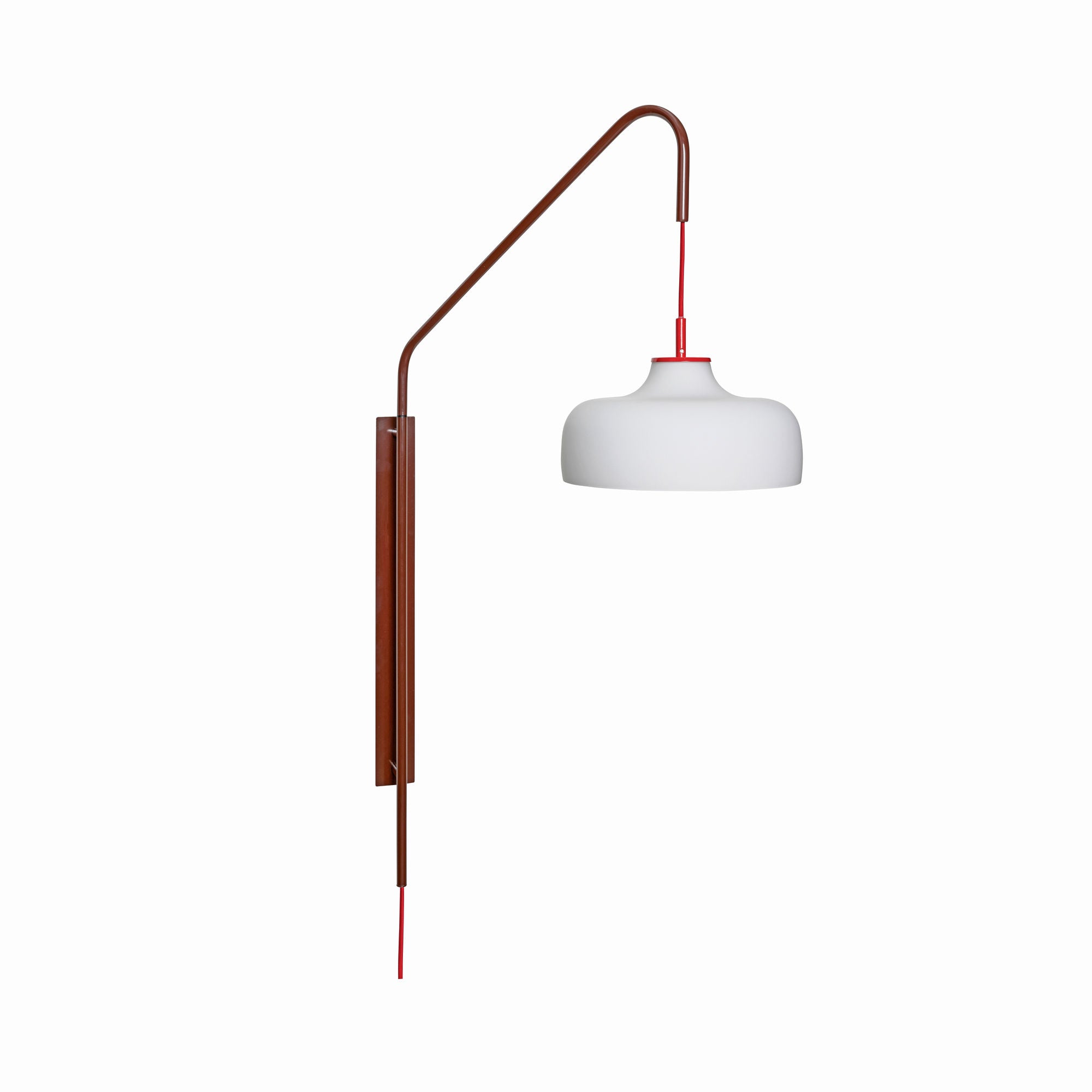 Current Wandleuchte Rot - 71x30xh111cm