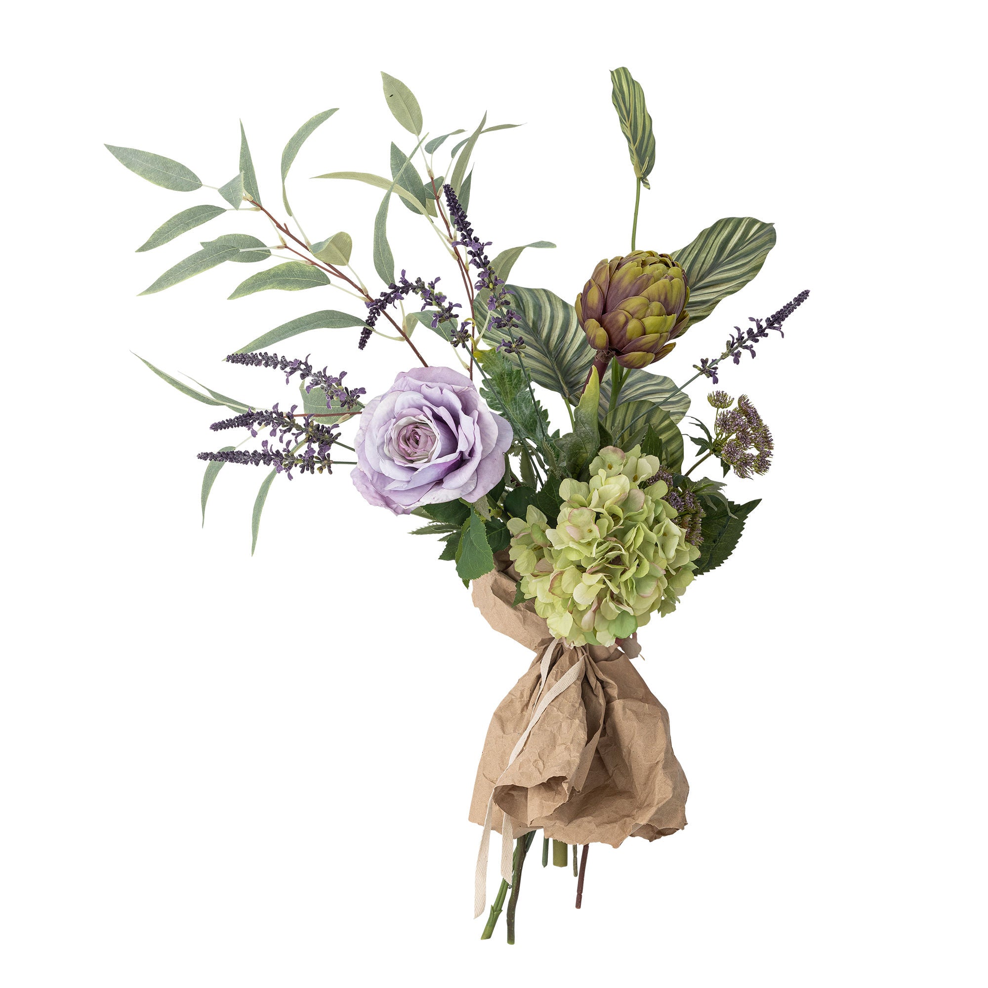 Bloomingville Whisper Bouquet, lila, künstliche Blumen