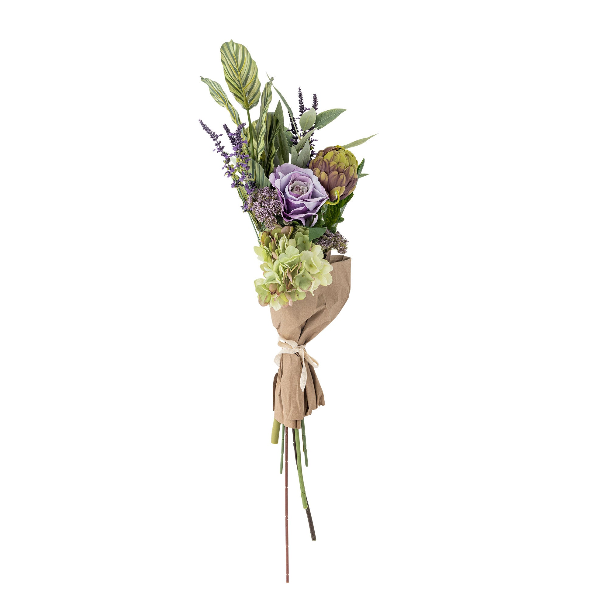 Bloomingville Whisper Bouquet, lila, künstliche Blumen