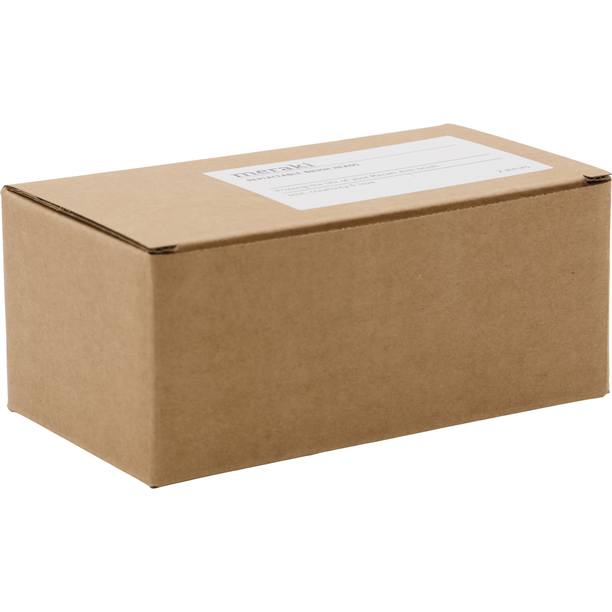 Austauschbare Bürstenköpfe, schwarz