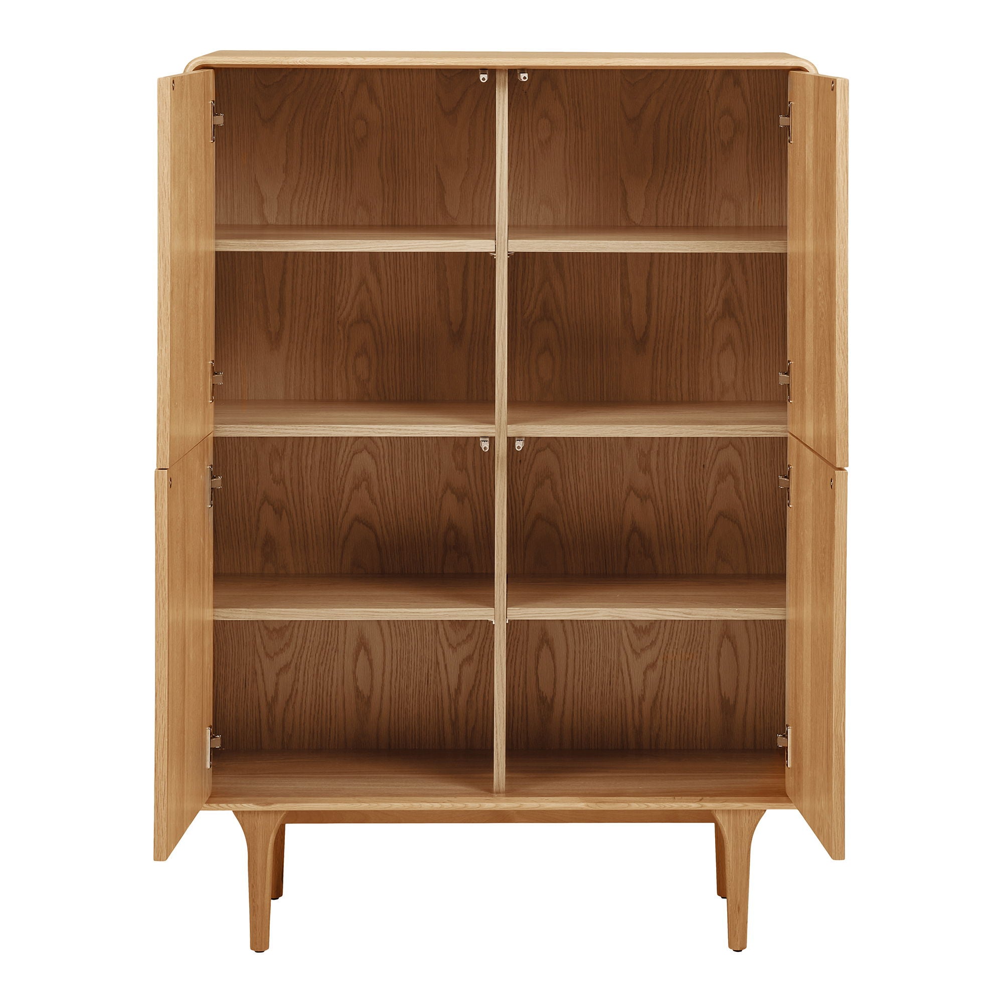 Darwin Cabinet - Schrank, Eiche 100x40x140 cm