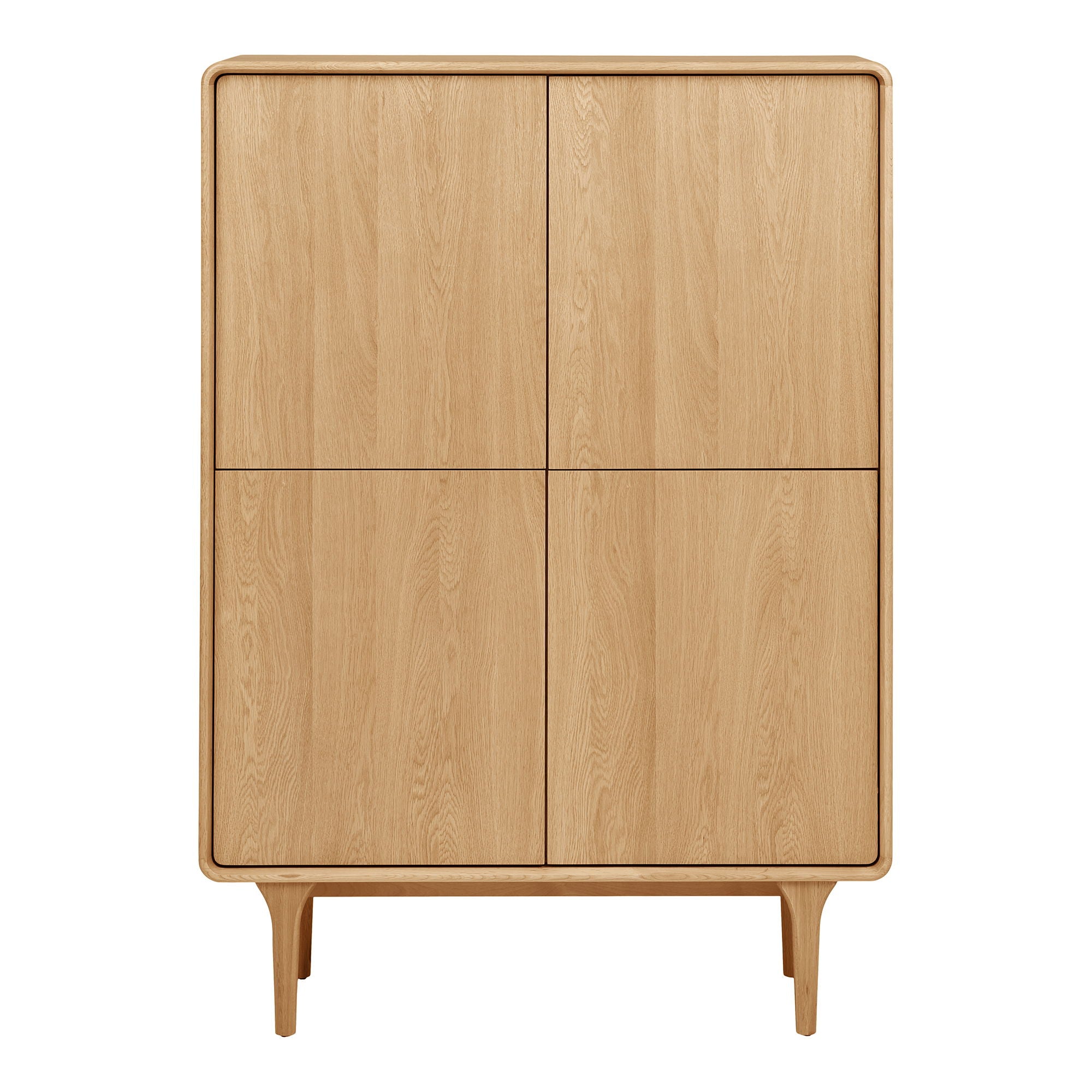 Darwin Cabinet - Schrank, Eiche 100x40x140 cm