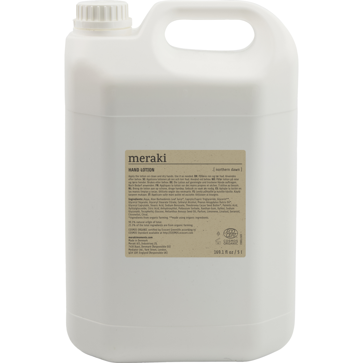 Handlotion, Nord -Morgendämmerung, Nachfüllung 5 Liter