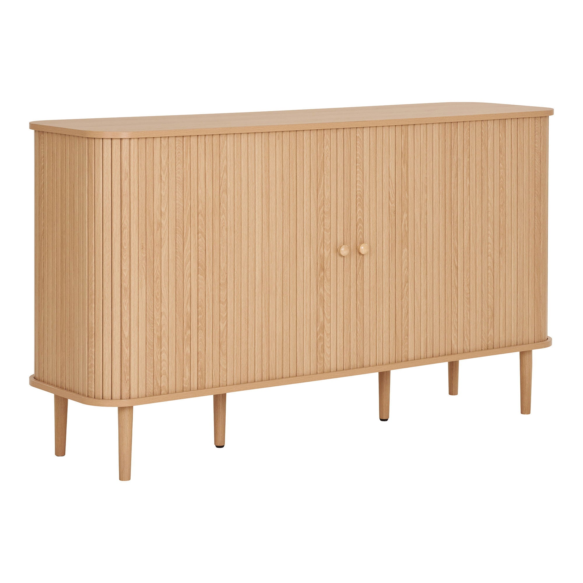 Sideboard, 2 Türen, Natur<br>140x40x79 cm