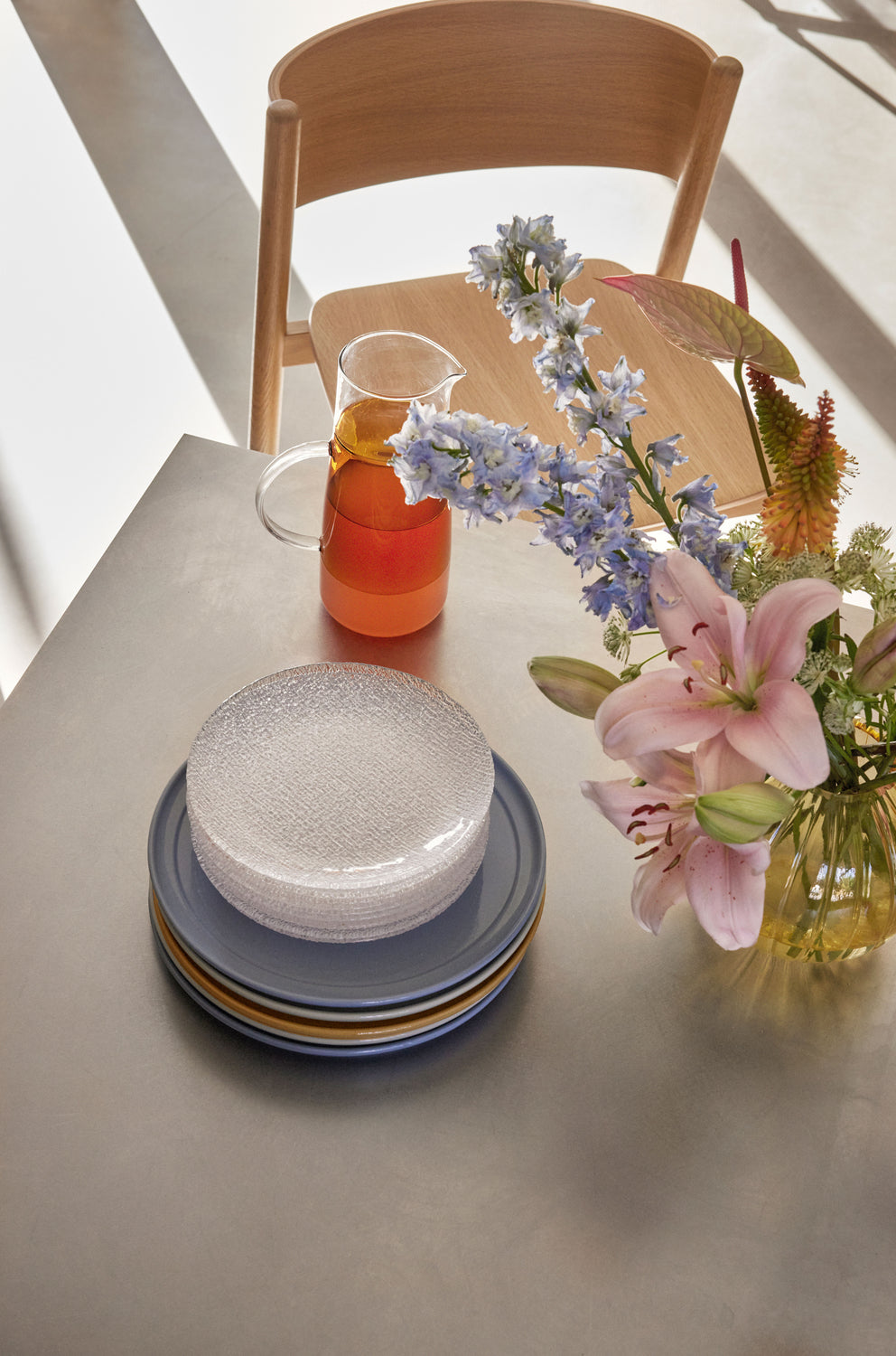 Oblique Barhocker Natur – 50x55xh103cm