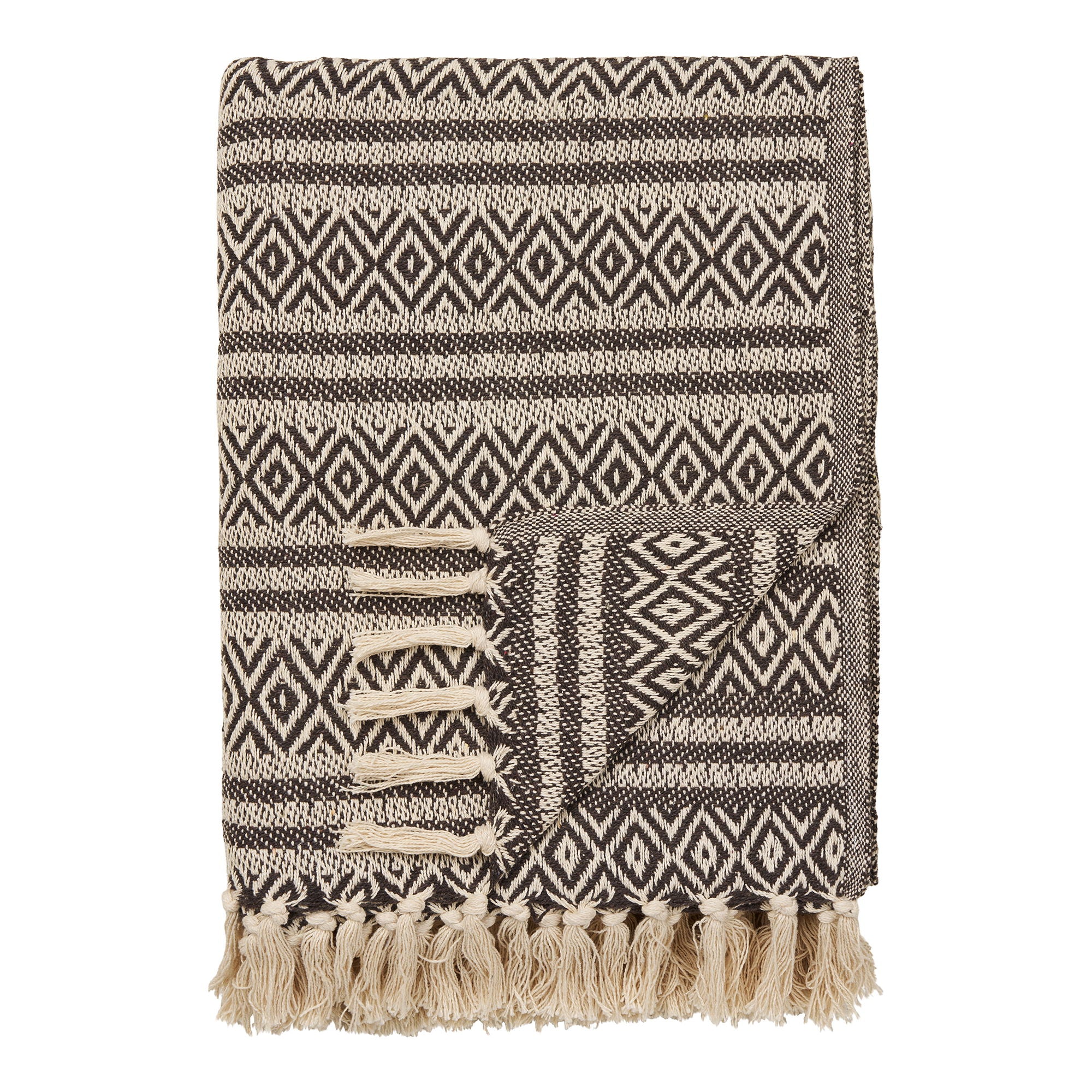 Adana Plaid - Plaid, braun 130x180 cm