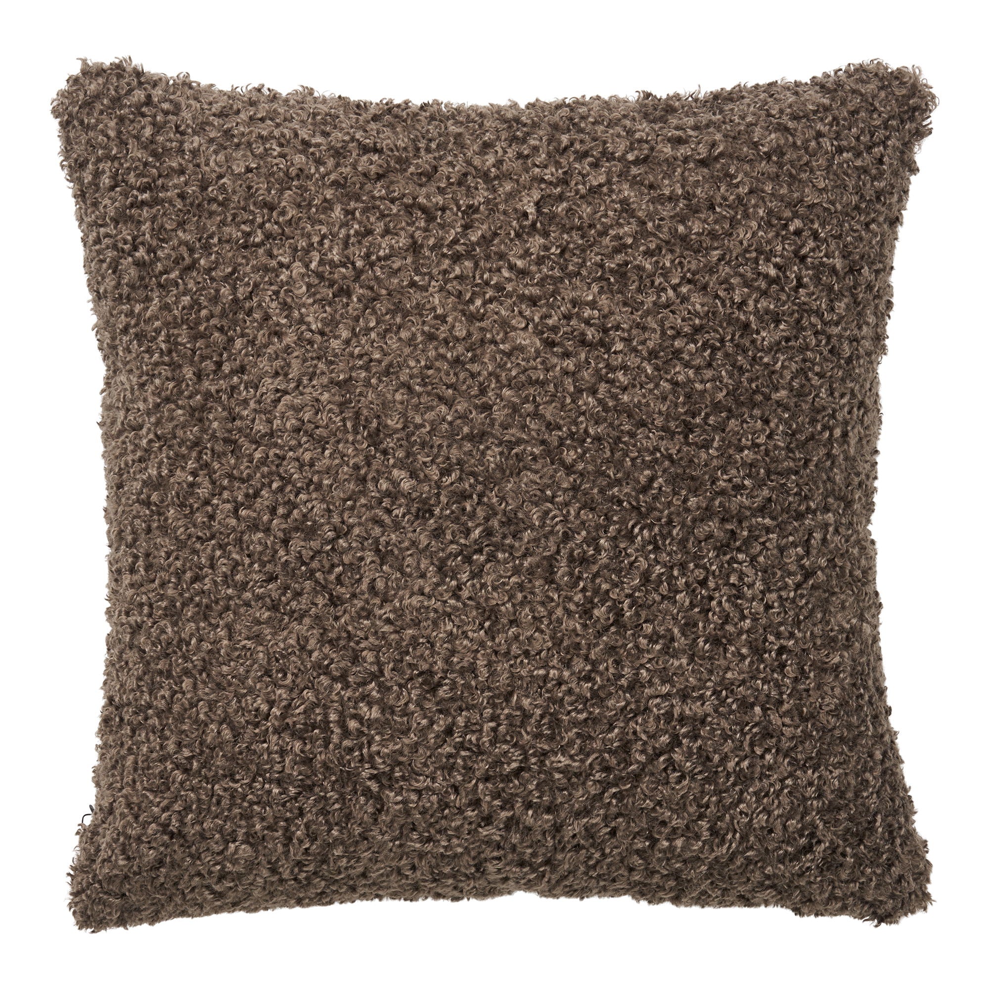 Tavira -Kissen - Kissen, Boucel, dunkelgrau 45 x 45 cm