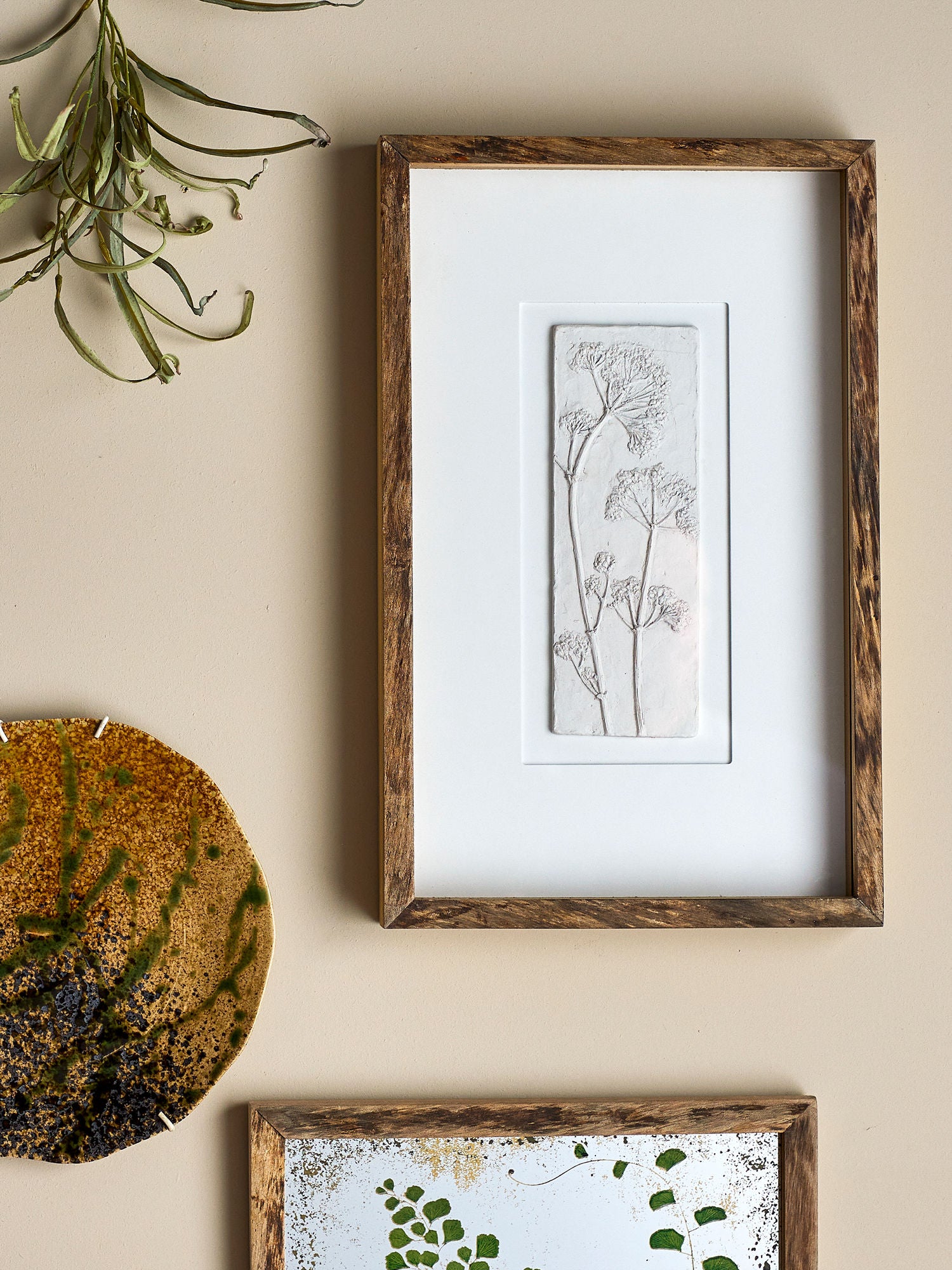 Kreative Sammlung Mey Illustration mit Rahmen, Natur, Kiefer