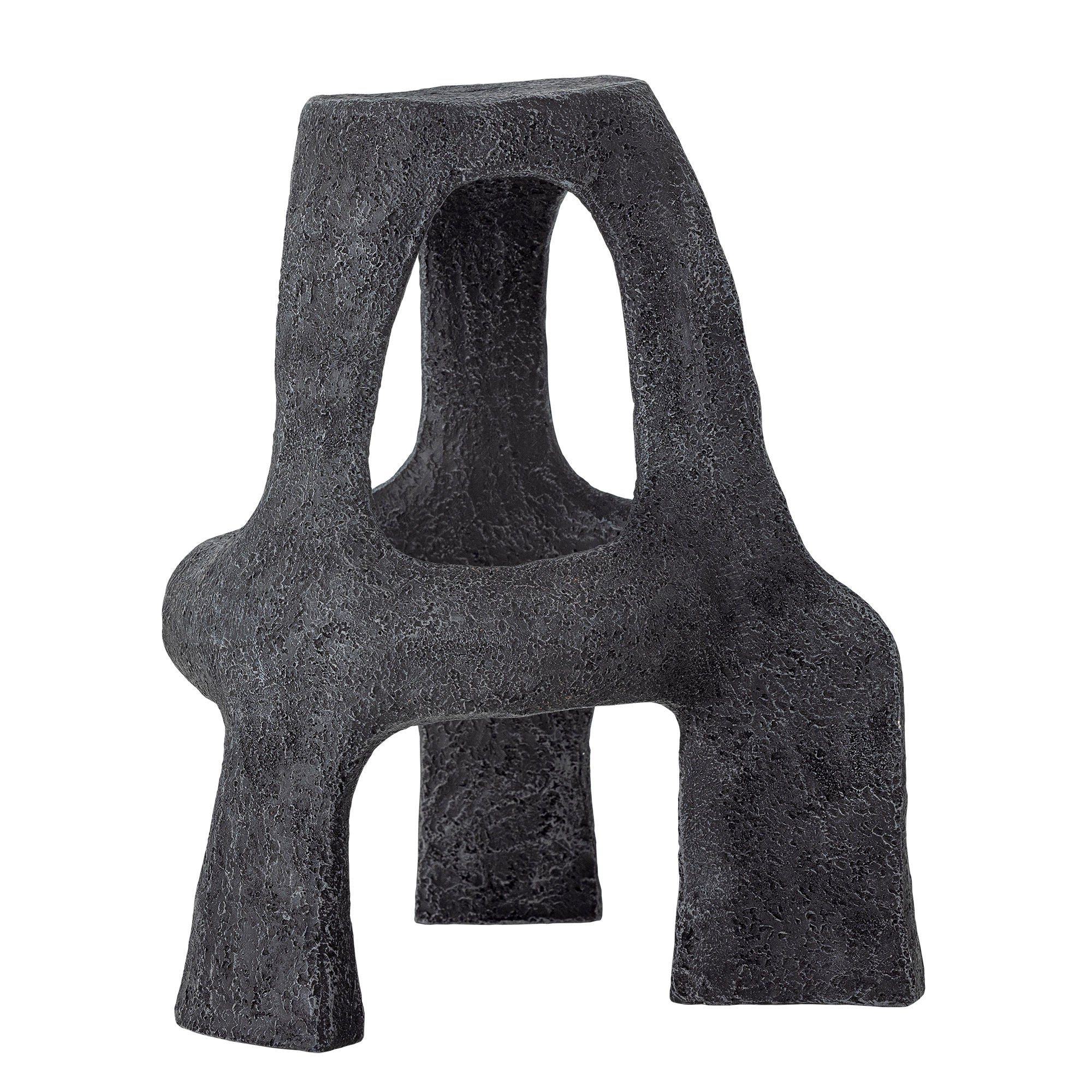 Bloomingville Ombra Deko, Schwarz, Polyresin