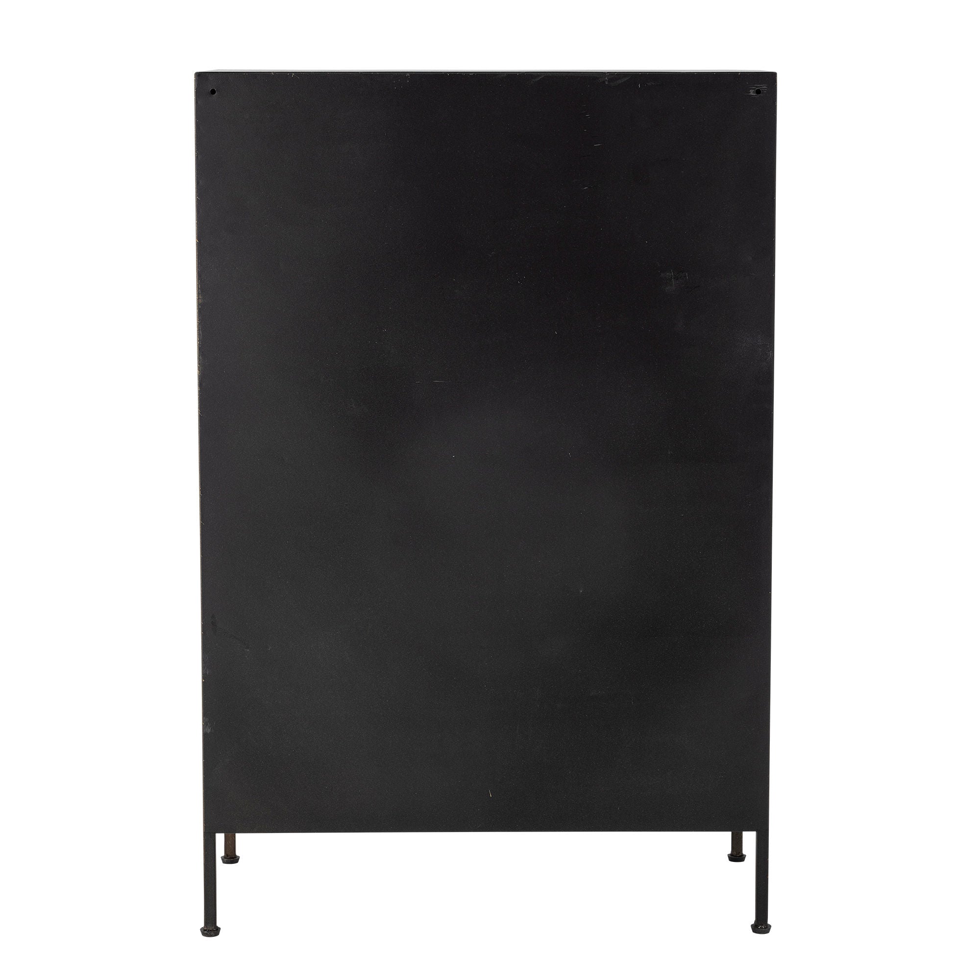 Kreative Sammlung Matteo Schublade, Schwarz, Metall