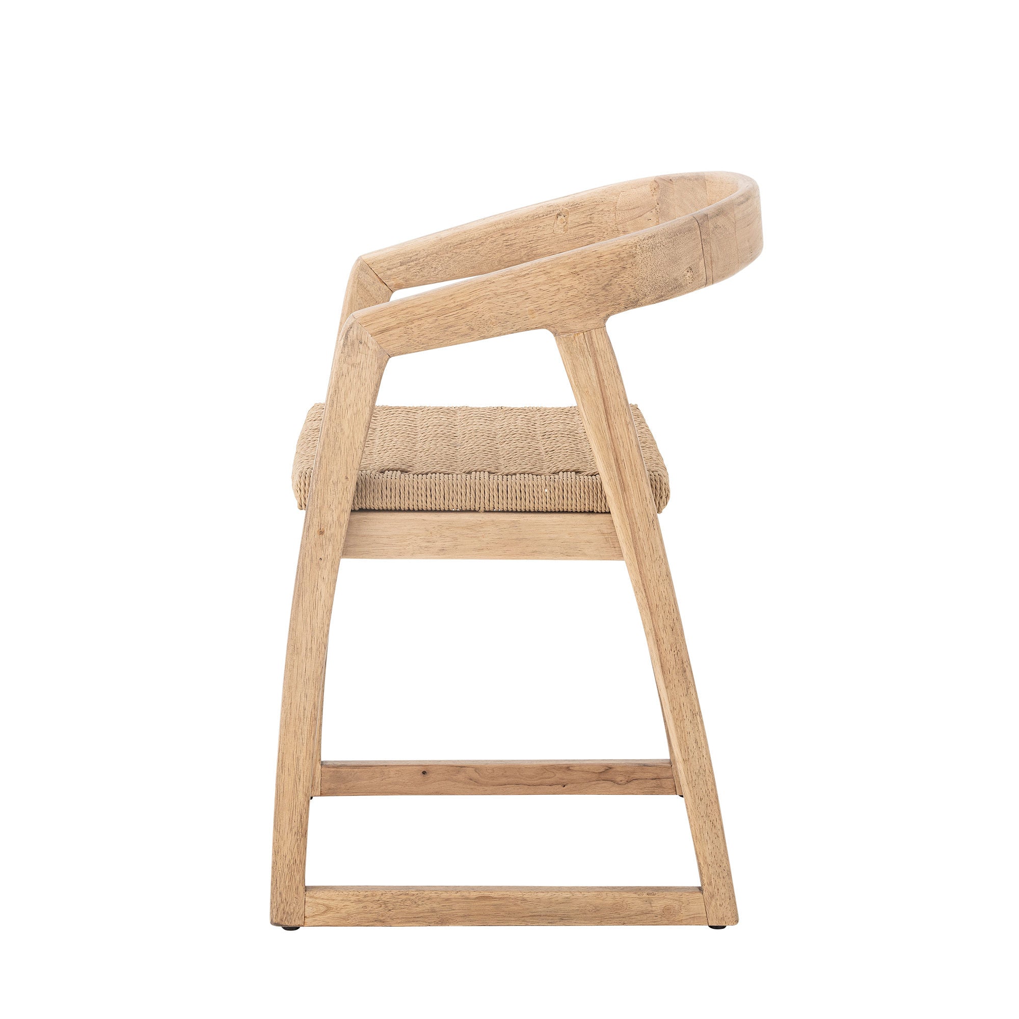 Kreative Kollektion Serrone Essstuhl, Natur, Gummiholz