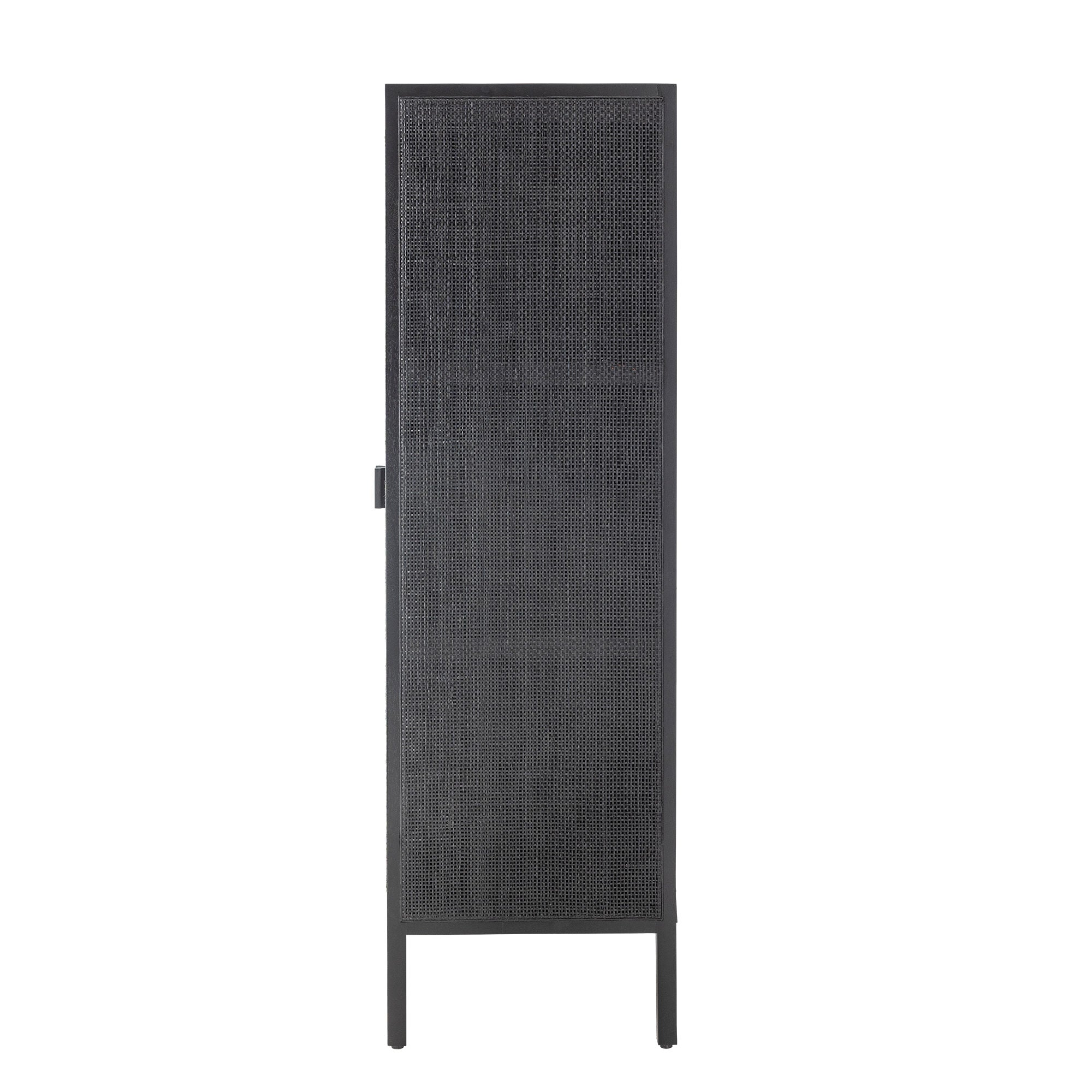 Bloomingville Marikka Kabinett, Schwarz, FSC 100%® Mahagoni
