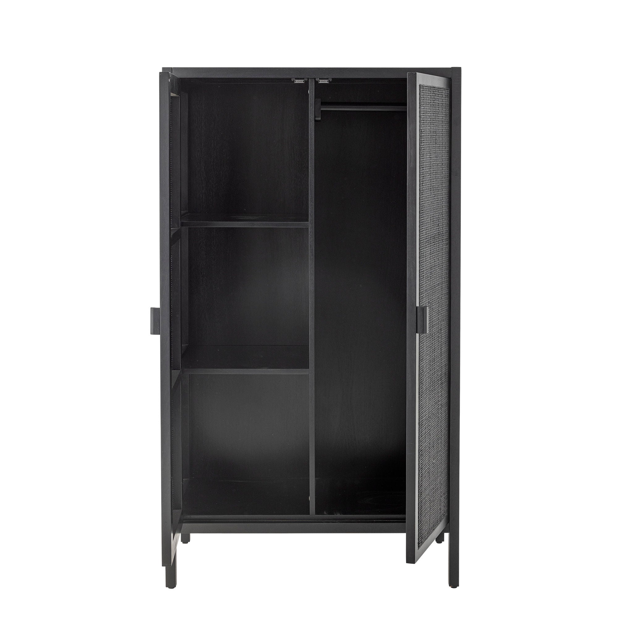Bloomingville Marikka Kabinett, Schwarz, FSC 100%® Mahagoni